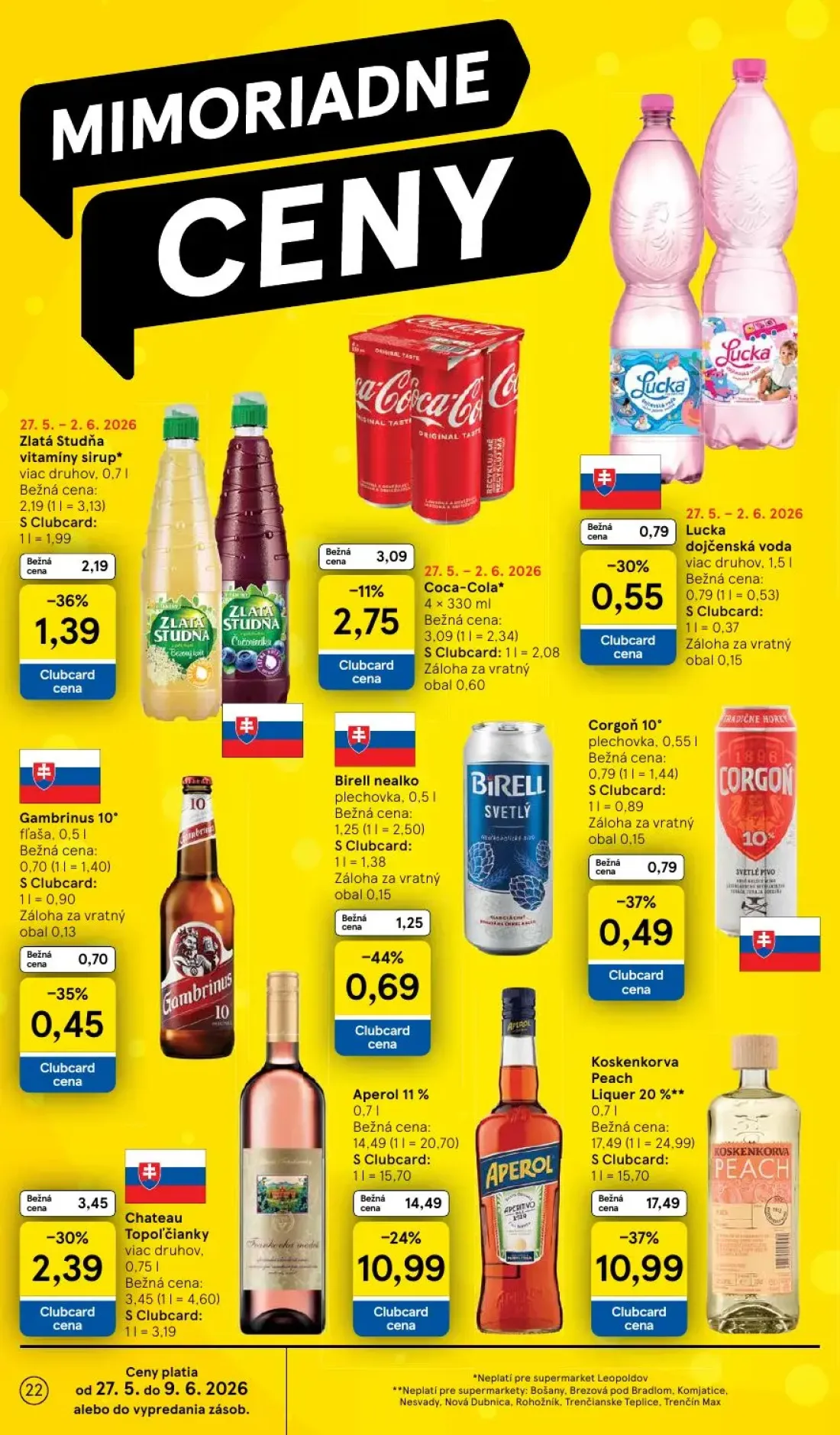 Tesco Supermarket leták, strana 22 z 30