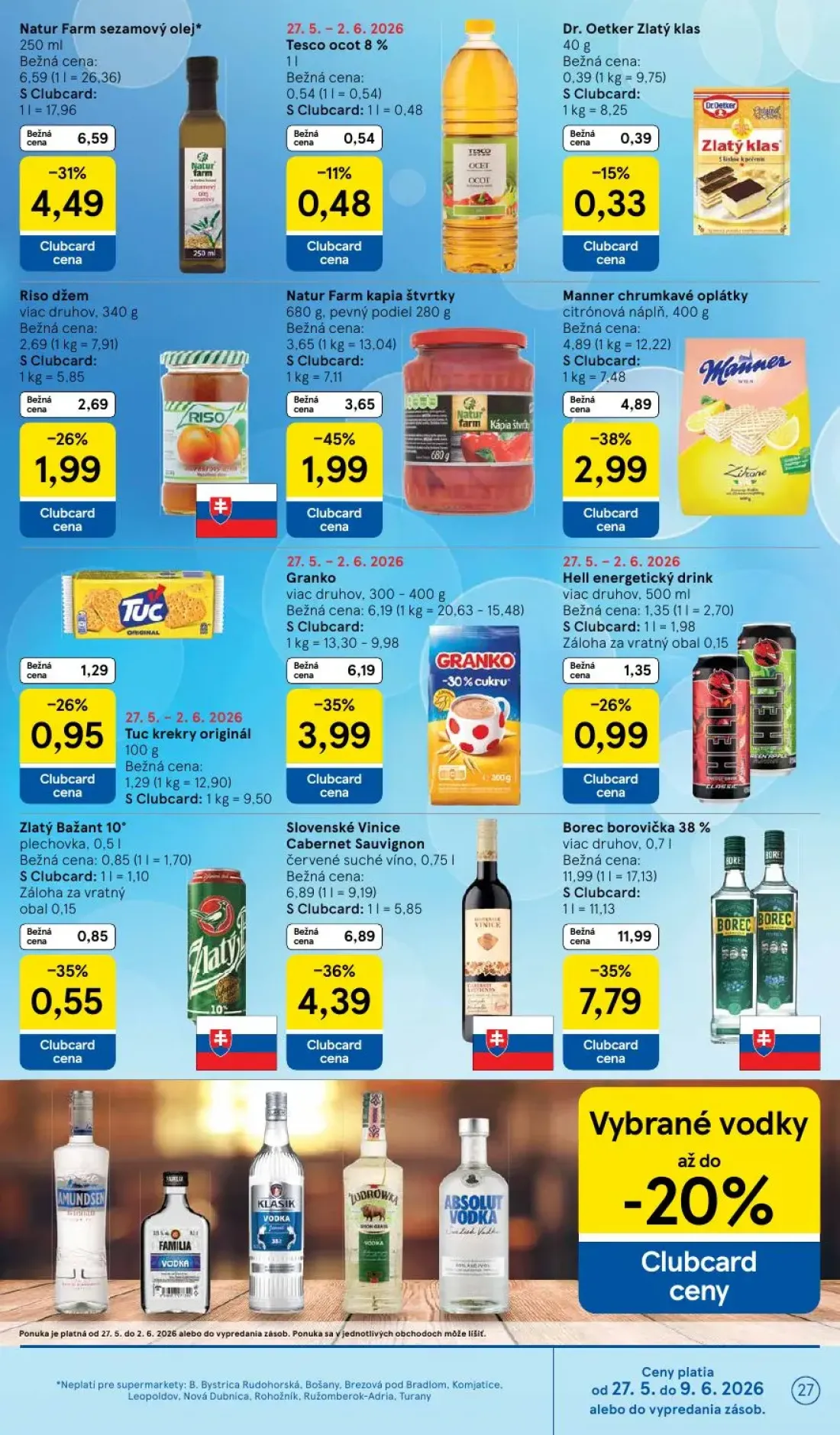 Tesco Supermarket leták, strana 27 z 30