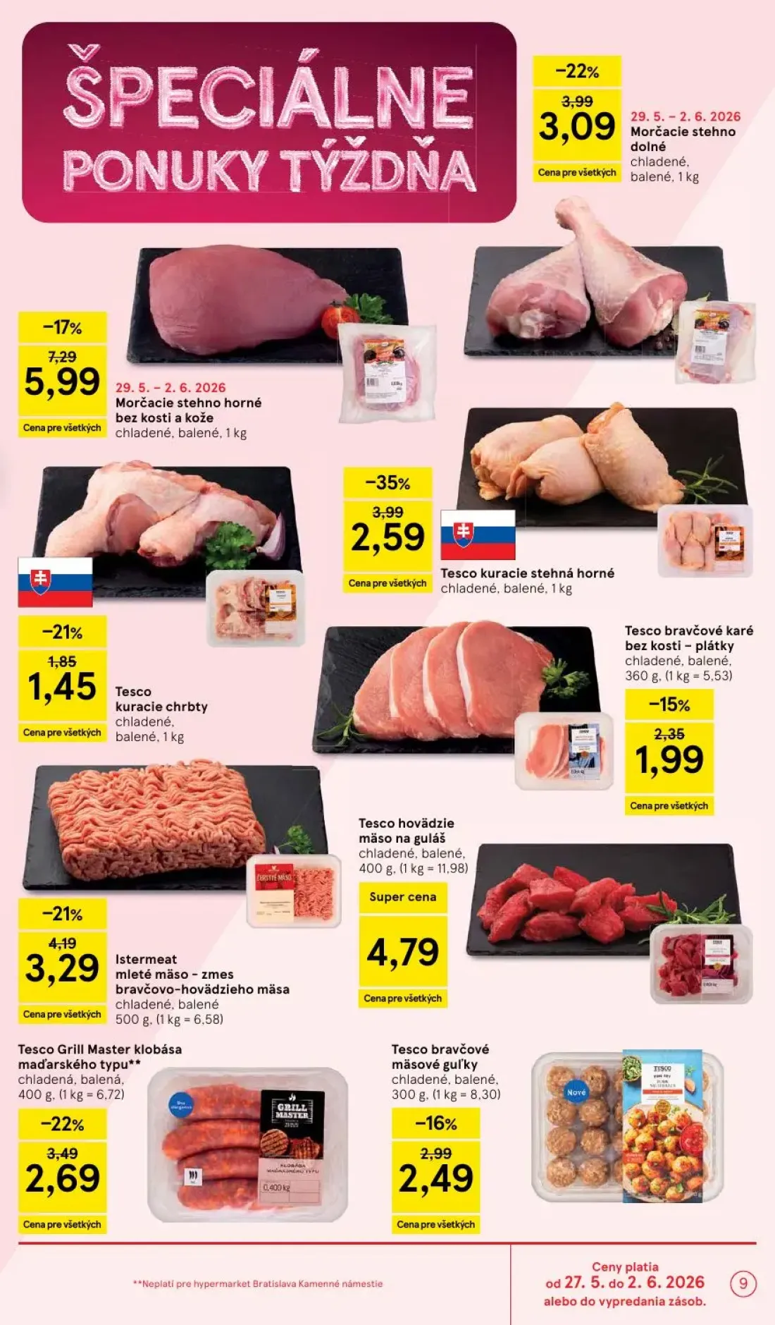Tesco leták, strana 9 z 45
