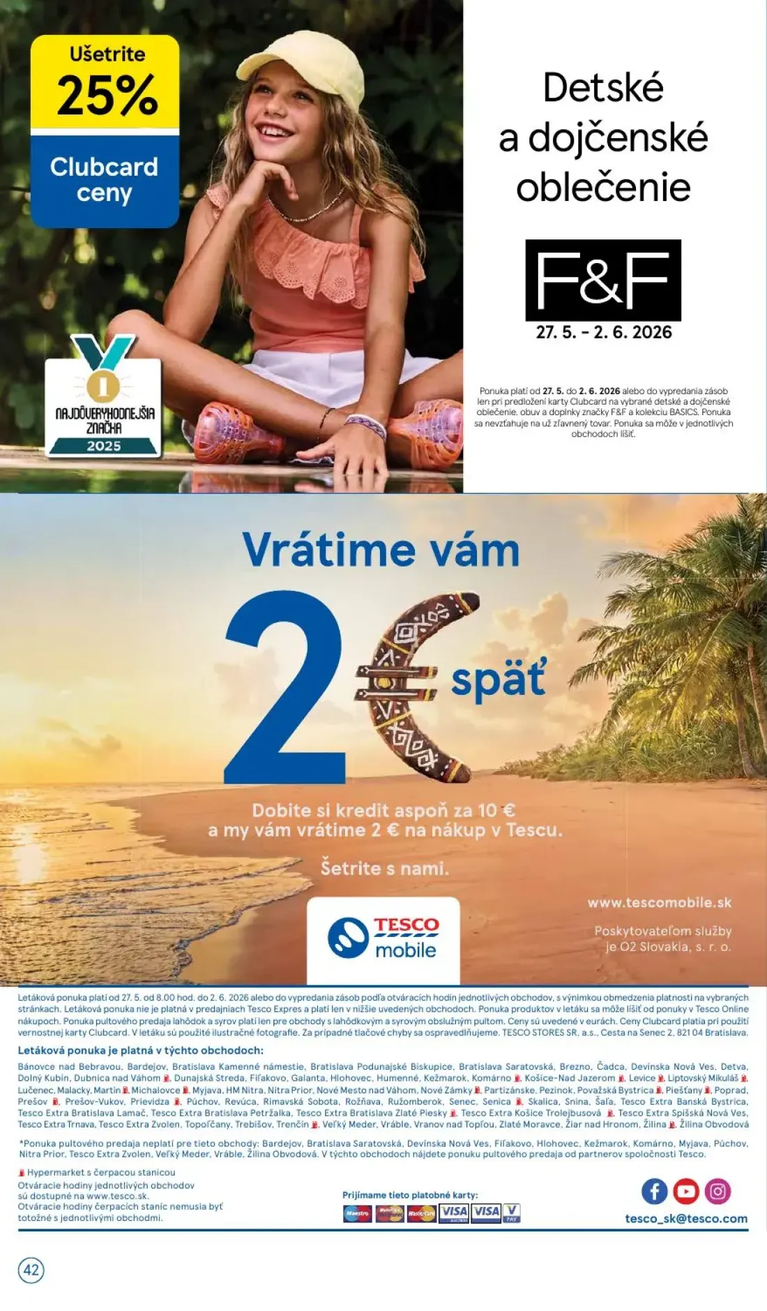 Tesco leták, strana 42 z 45