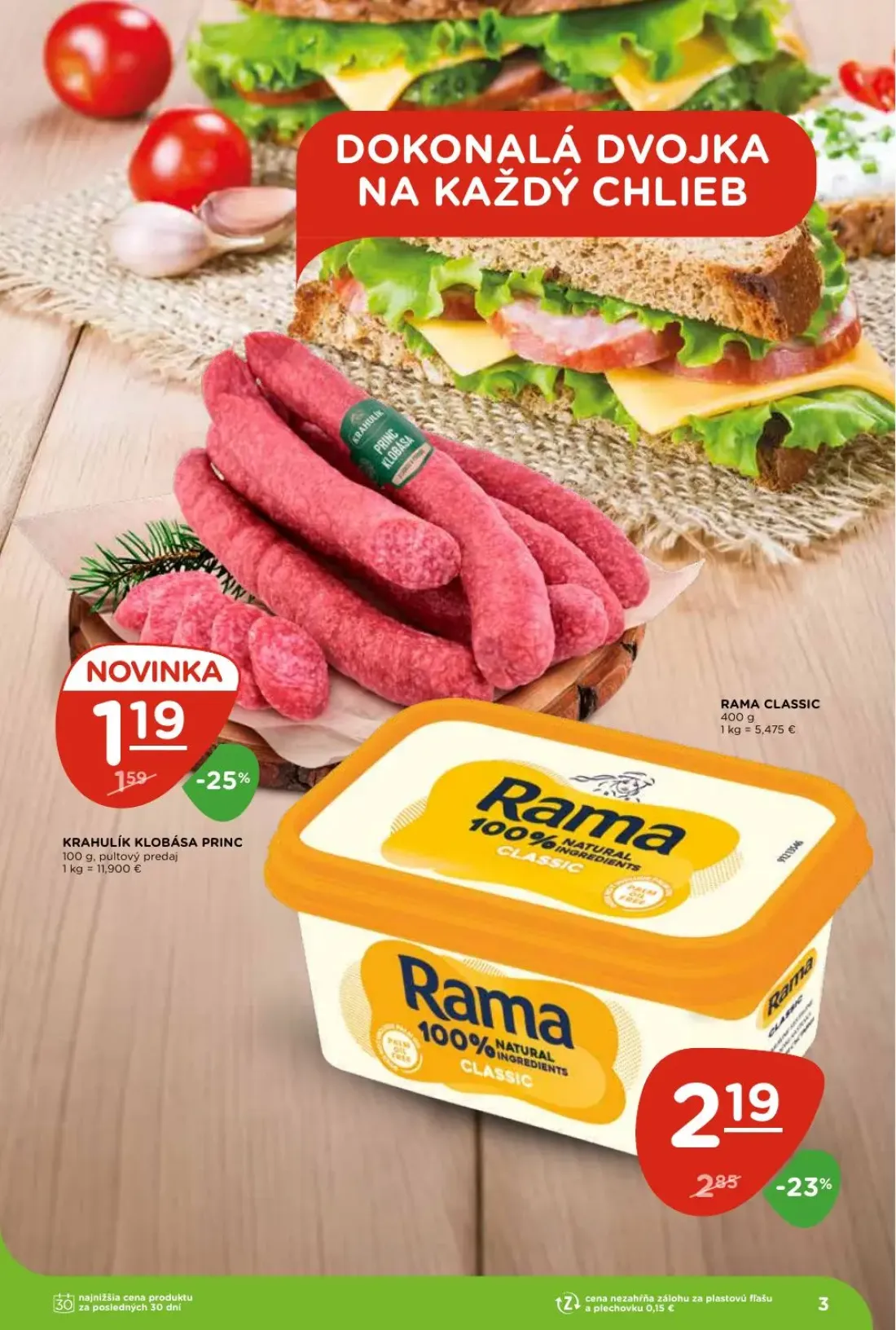 Terno leták, strana 3 z 24 — KRAHULÍK KLOBÁSA PRINC