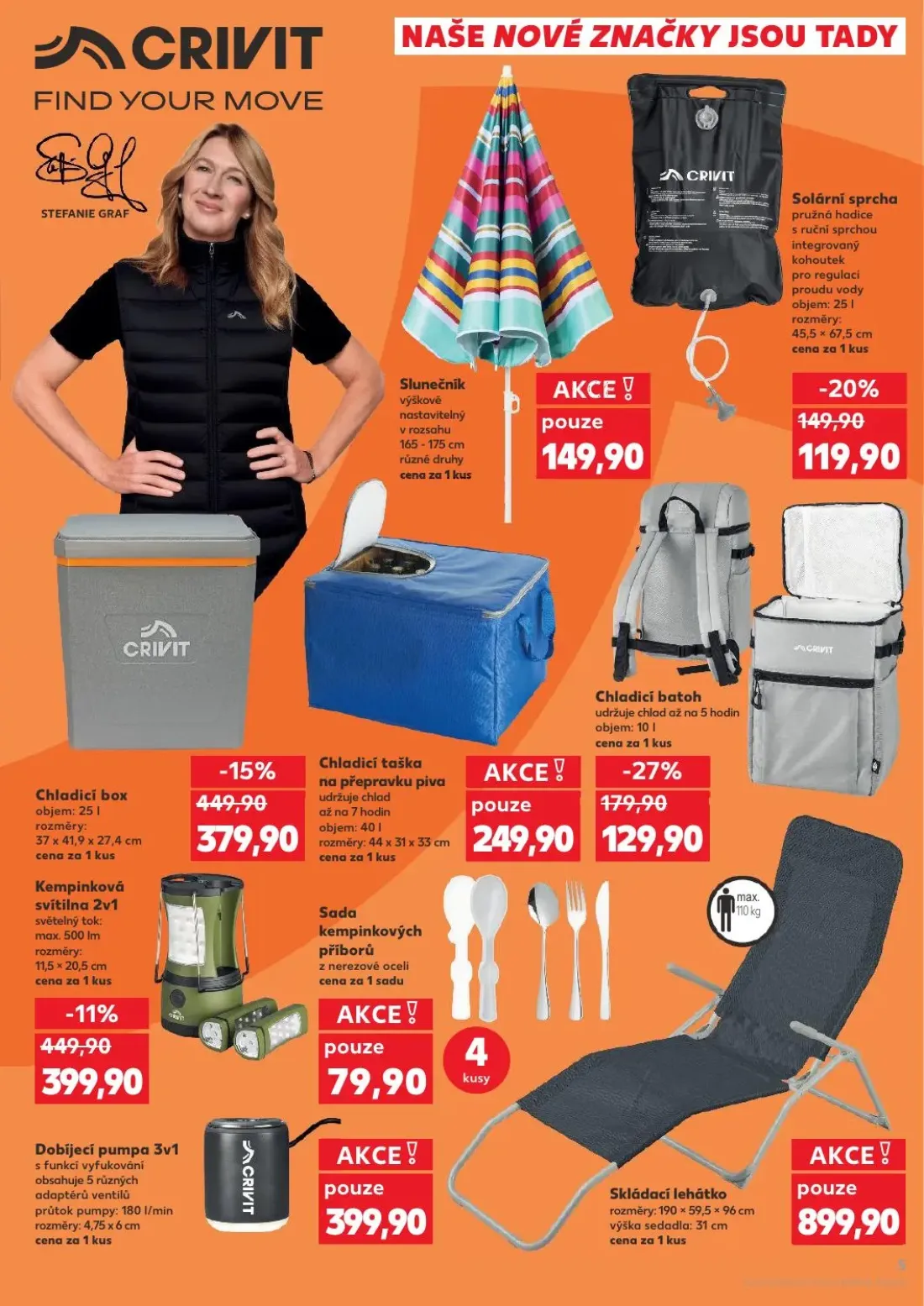 Kaufland leták, strana 5 z 10 — Slunečník