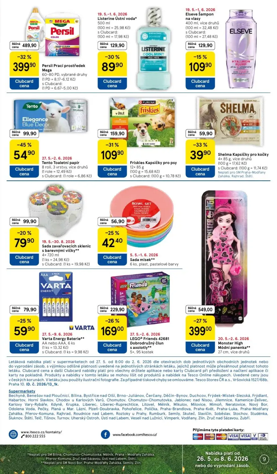 Tesco Supermarket leták, strana 9 z 10