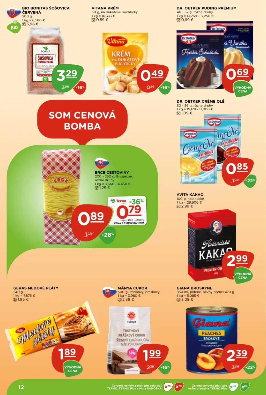 Terno leták, strana 12 z 24 — DR. OETKER CRÉME OLÉ, DR. OETKER PUDING PRÉMIUM
