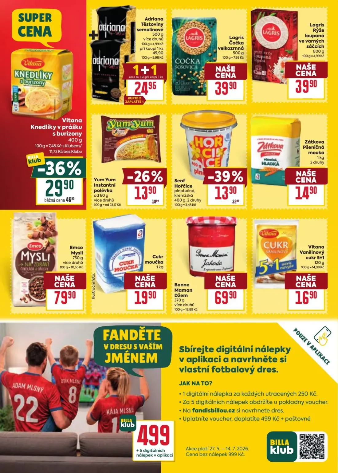 Billa leták, strana 18 z 34