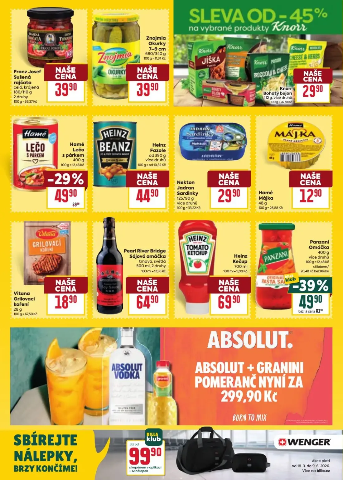 Billa leták, strana 19 z 34 — Vitana Grilovací koření