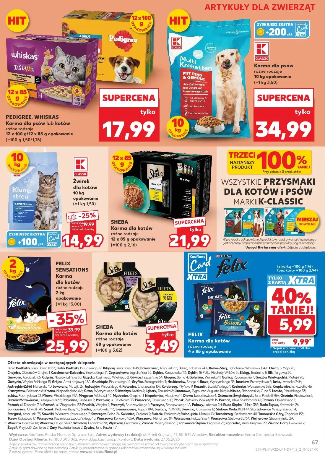 Kaufland gazetka, strona 67 z 70