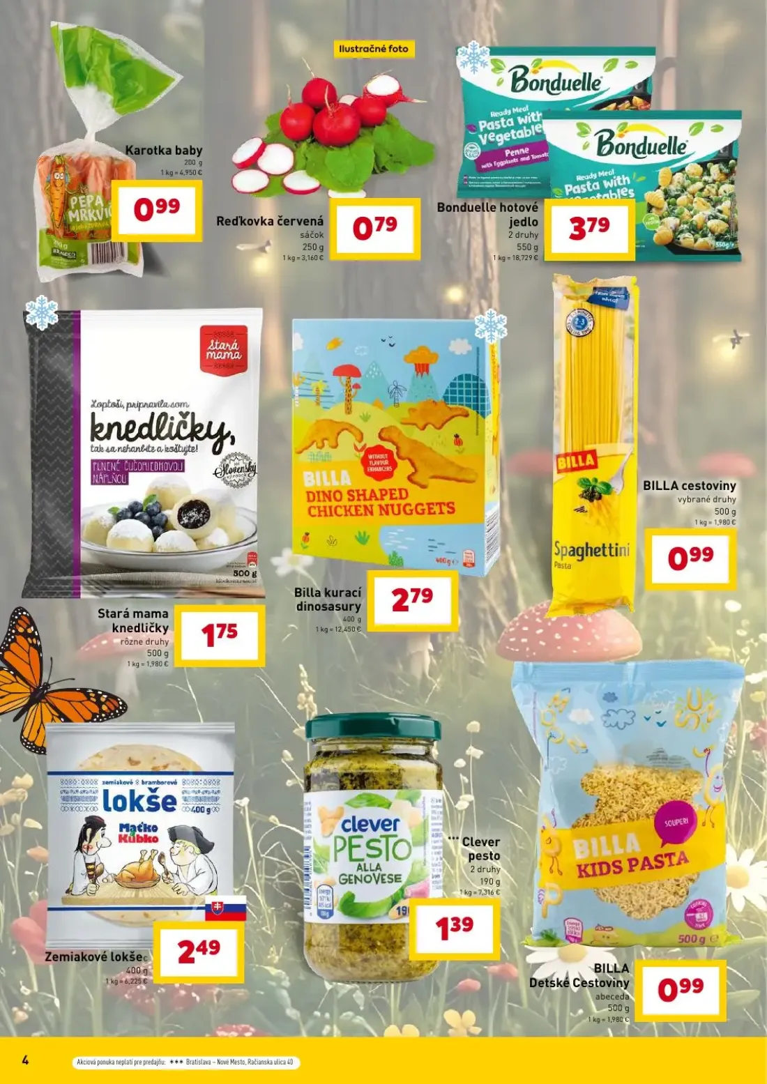 Billa leták, strana 4 z 18