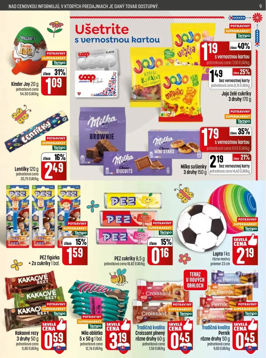 Coop Jednota leták, strana 9 z 28