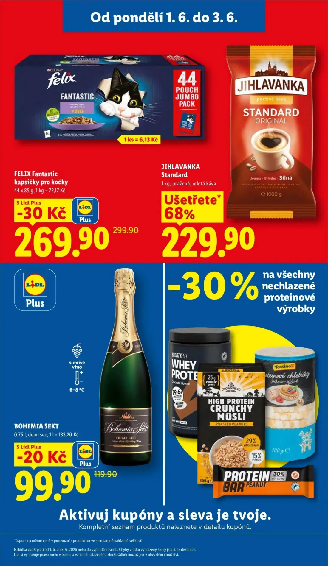 Lidl leták, strana 3 z 53 — BOHEMIA SEKT