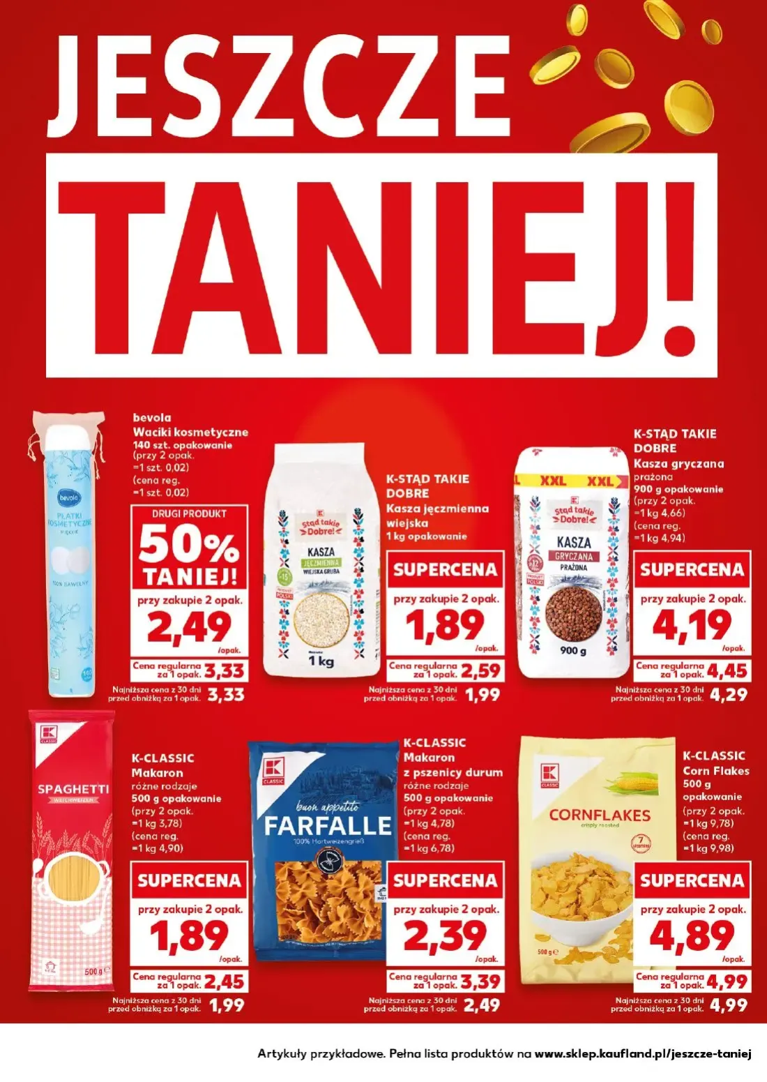 Kaufland gazetka, strona 6 z 10 — Makaron z pszenicy durum, Kasza jęczmienna wiejska, Makaron