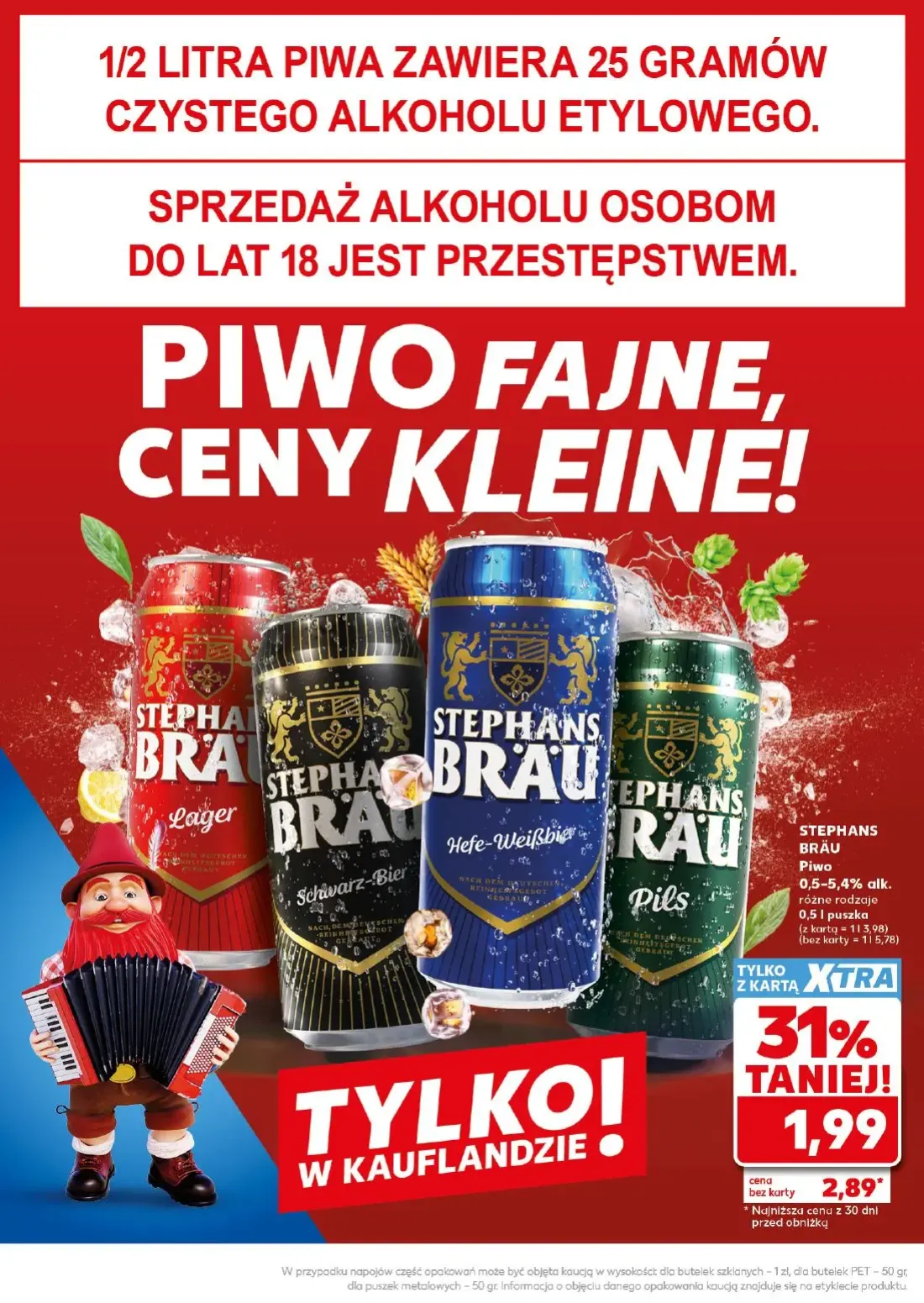 Kaufland gazetka, strona 8 z 24 — STEPHANS BRÄU Piwo