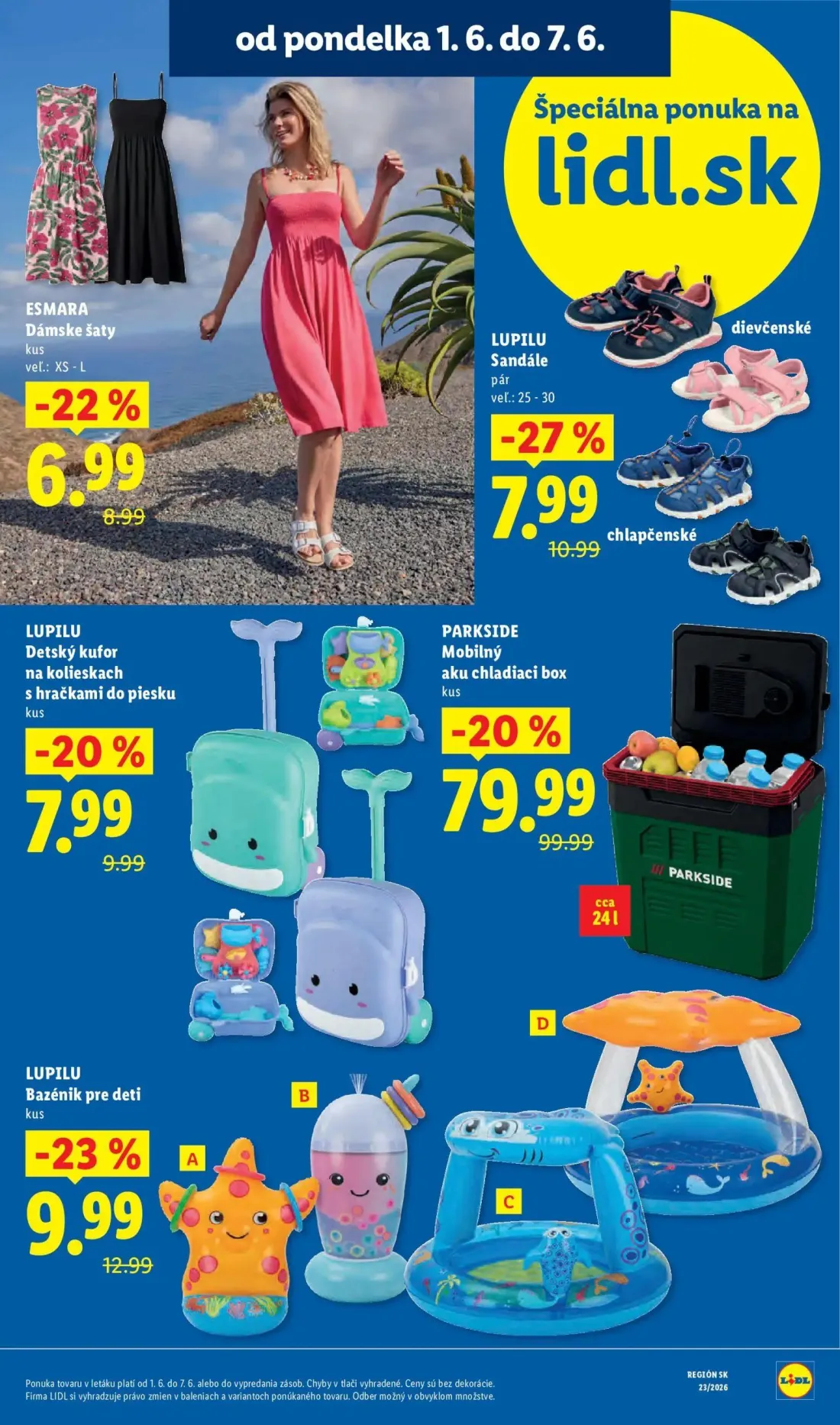 Lidl leták, strana 13 z 97 — Mobilný aku chladiaci box, Bazénik pre deti