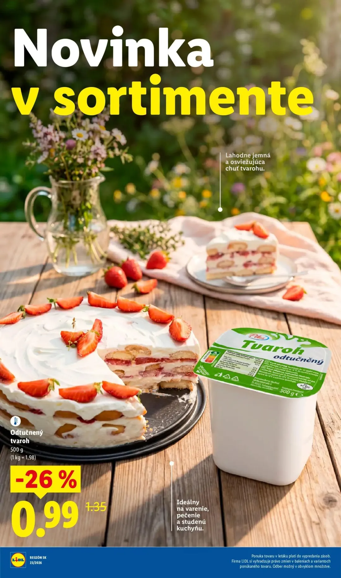 Lidl leták, strana 35 z 97 — Odtučnený tvaroh