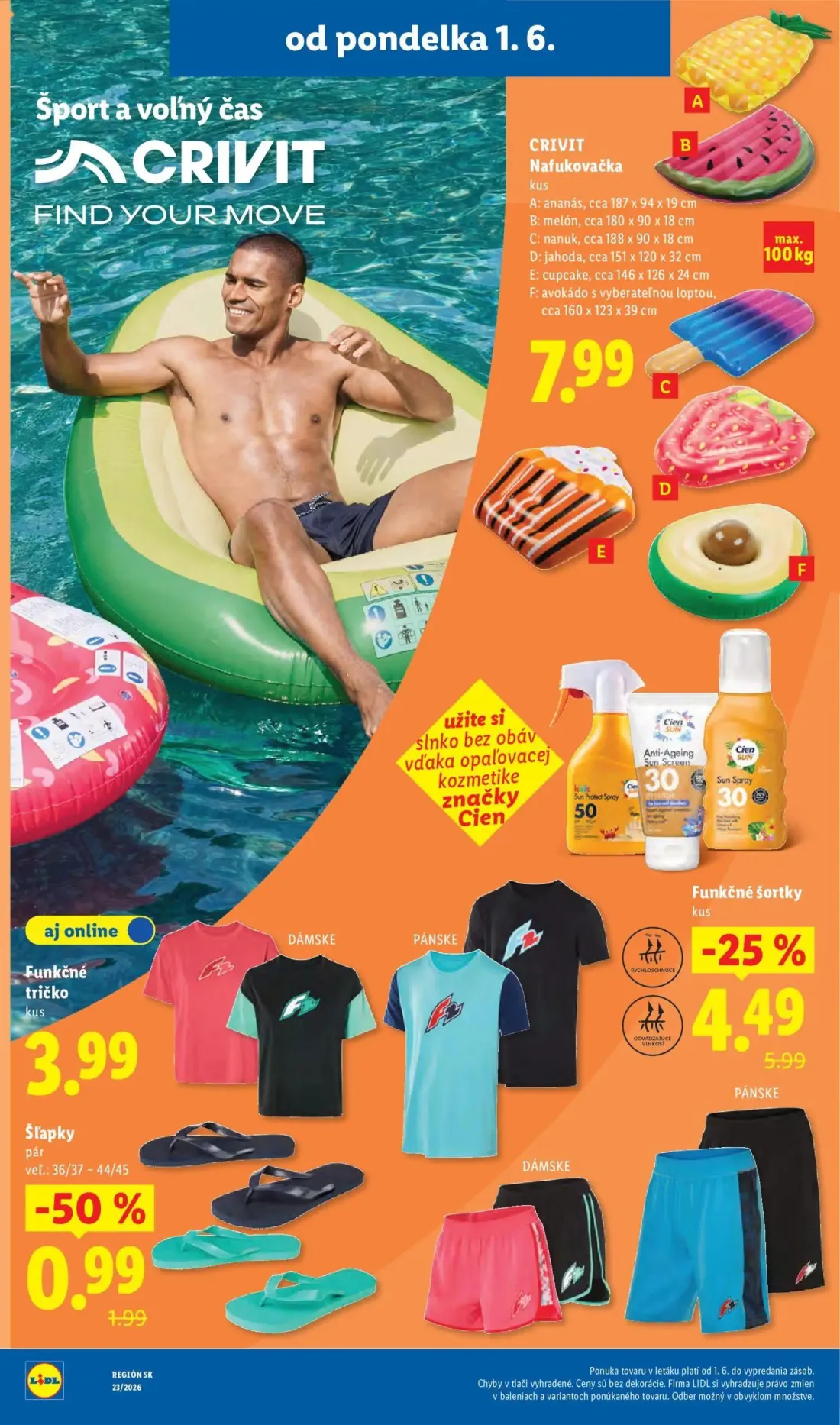 Lidl leták, strana 54 z 97 — CRIVIT Nafukovačka