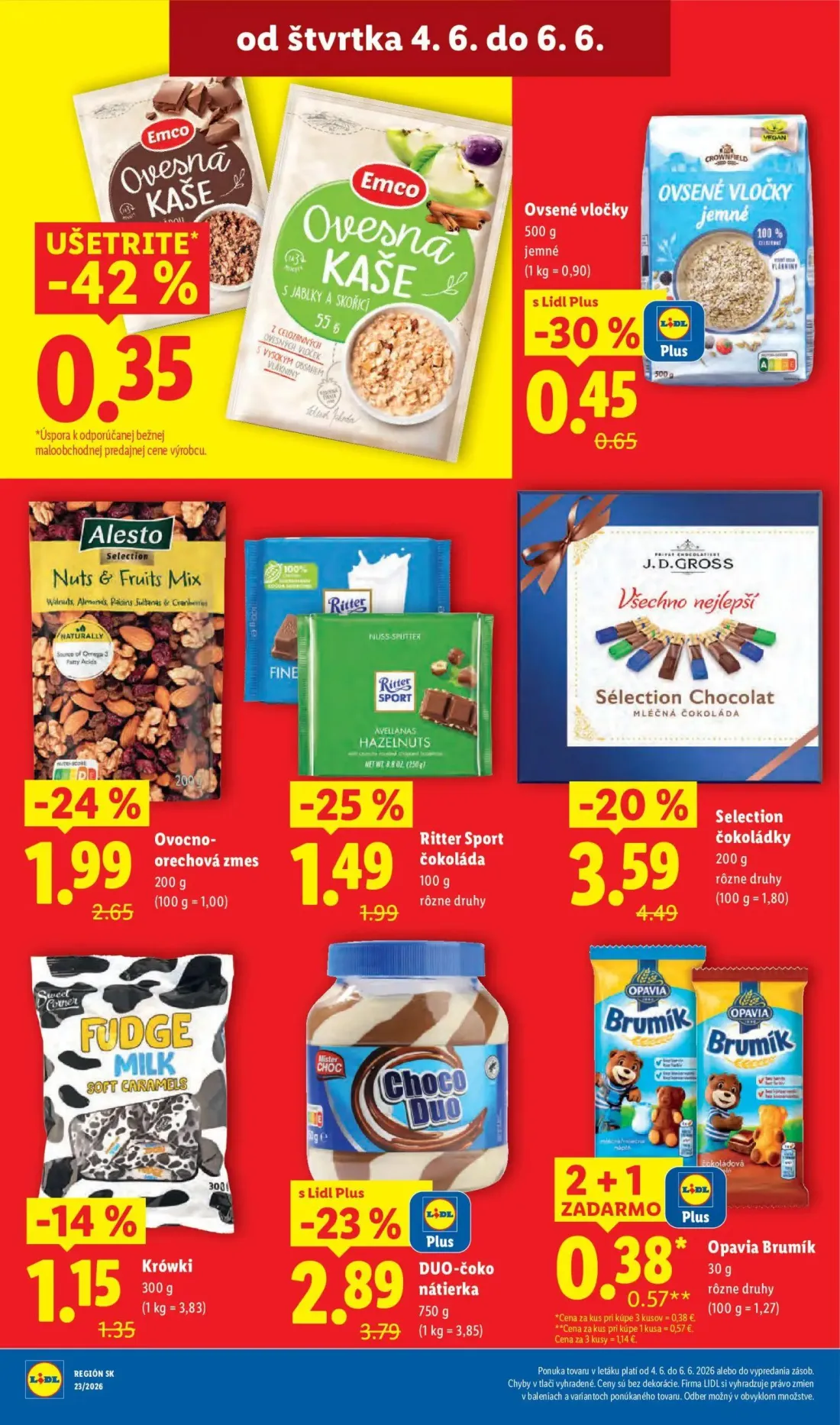 Lidl leták, strana 76 z 97 — Ovsené vločky