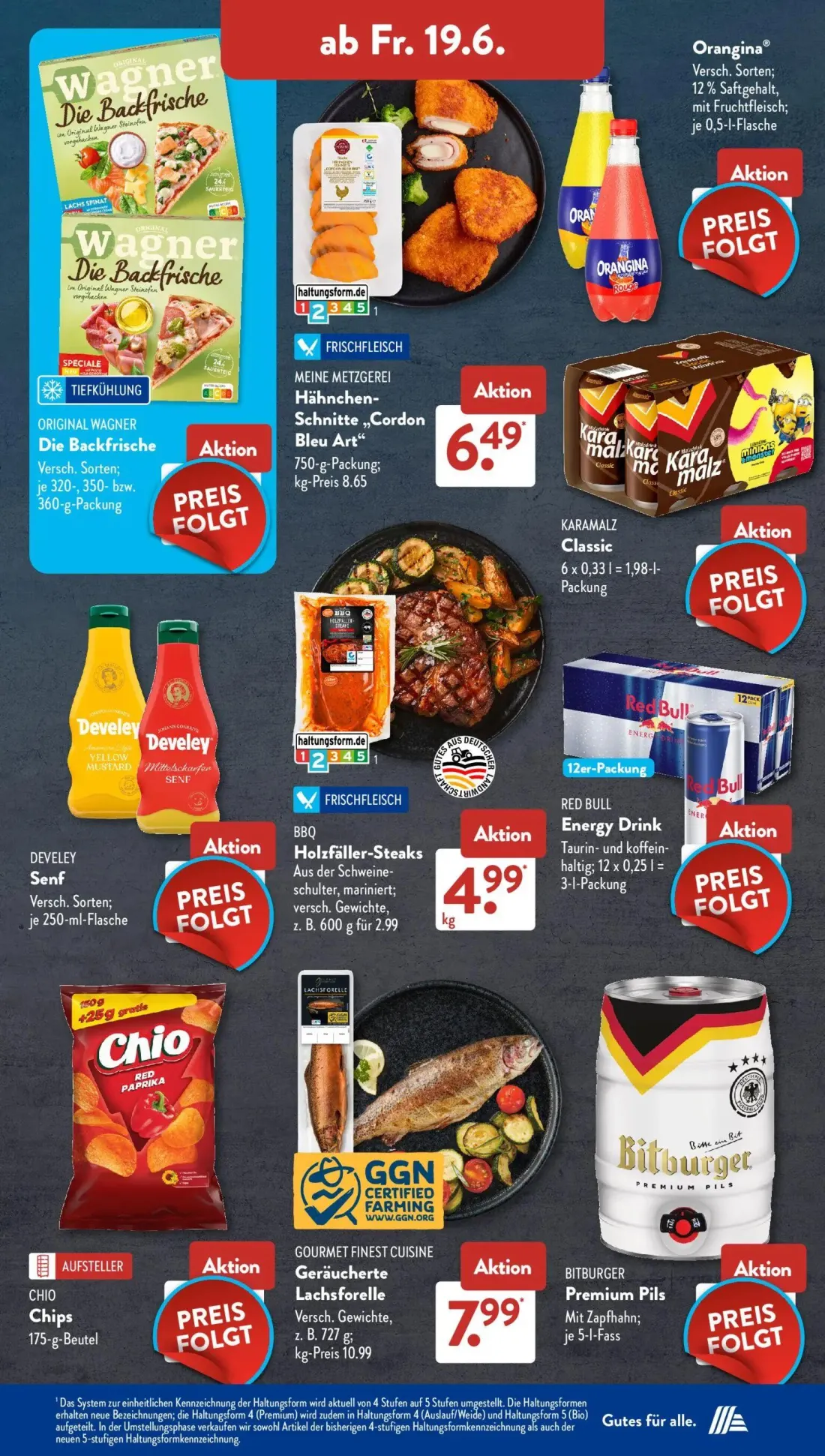 Aldi Süd Prospekt, Seite 13 von 25 — BBQ Holzfäller-Steaks