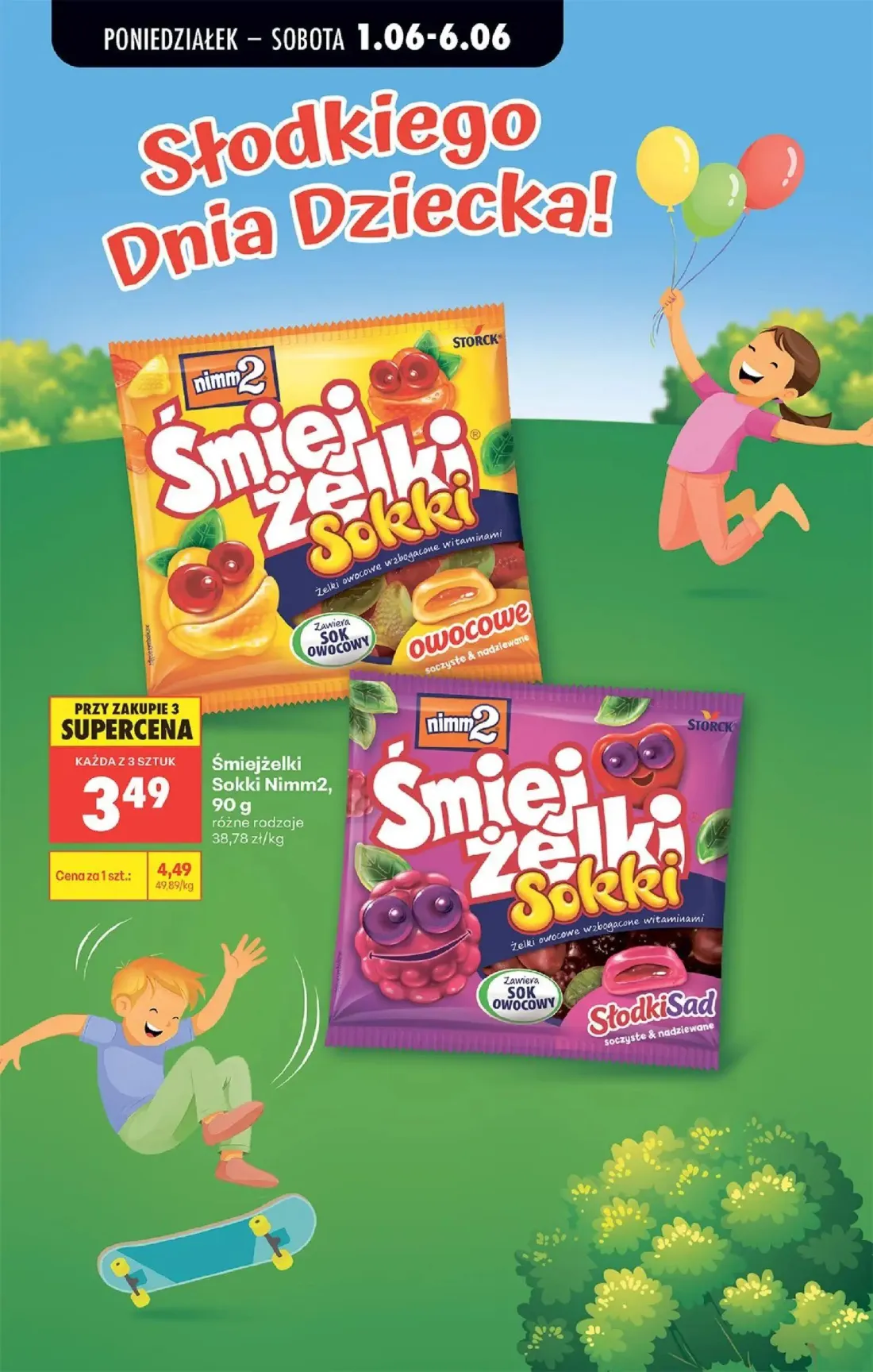 Biedronka gazetka, strona 69 z 95 — Śmiejżelki Sokki Nimm2