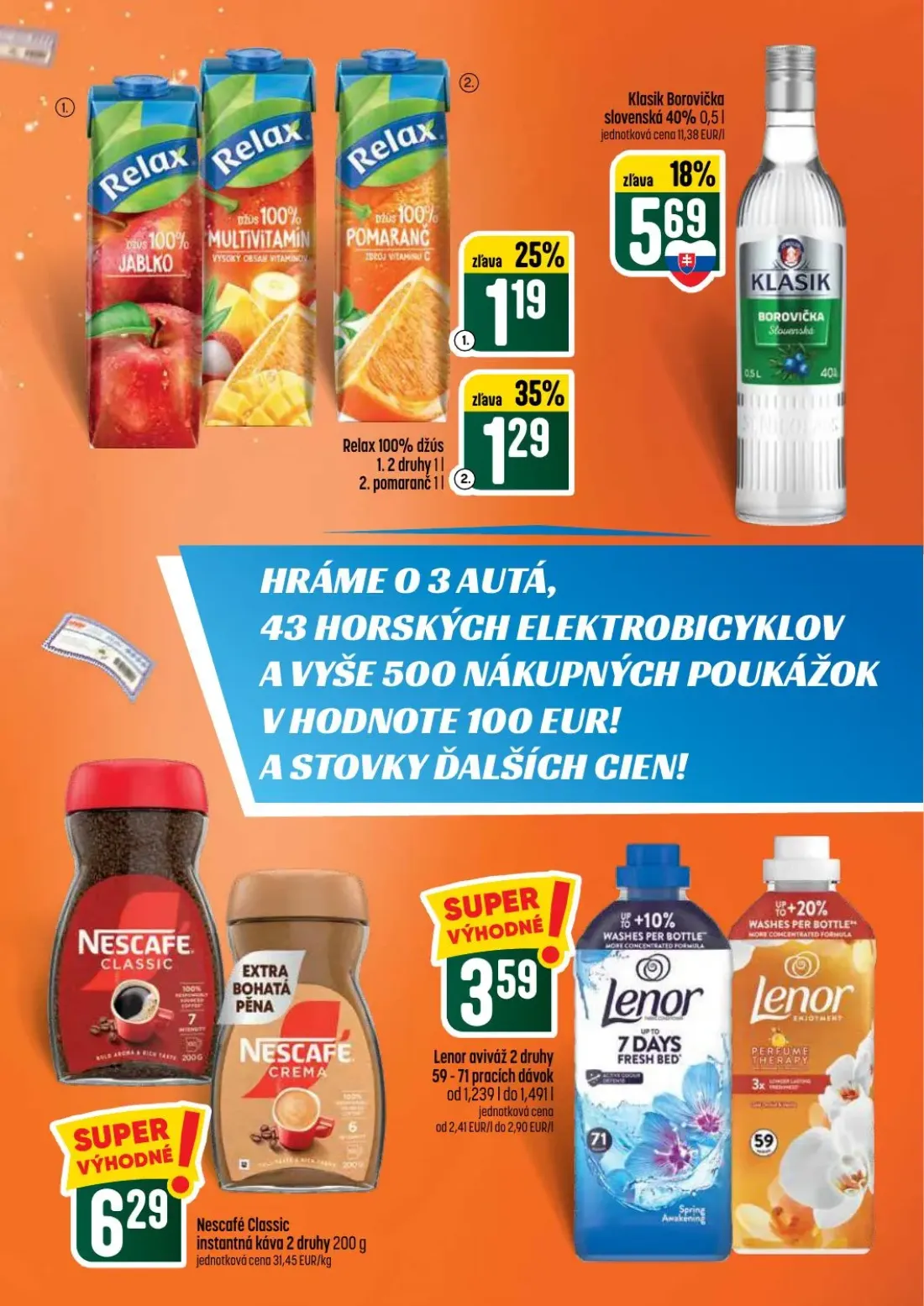 Coop Tempo leták, strana 7 z 60 — Lenor aviváž