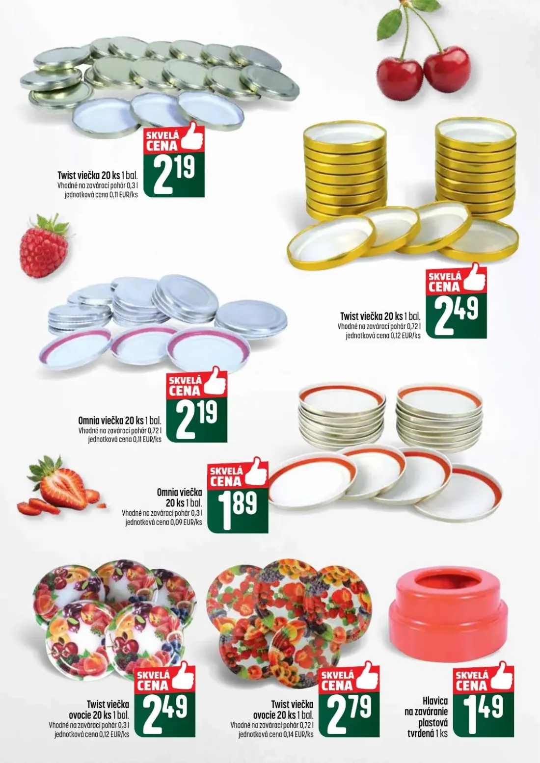 Coop Tempo leták, strana 37 z 60 — Twist viečka, Twist viečka, Omnia viečka