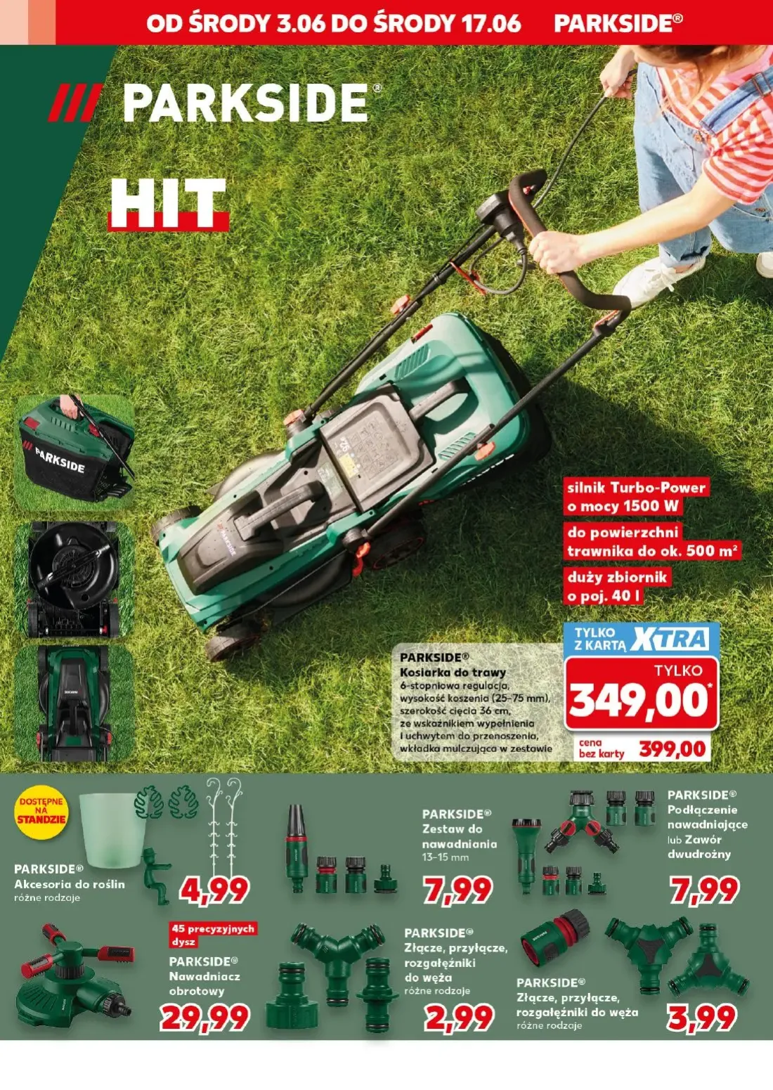 Kaufland gazetka, strona 6 z 18 — Kosiarka do trawy, Akcesoria do roślin, Zestaw do nawadniania 13-15 mm
