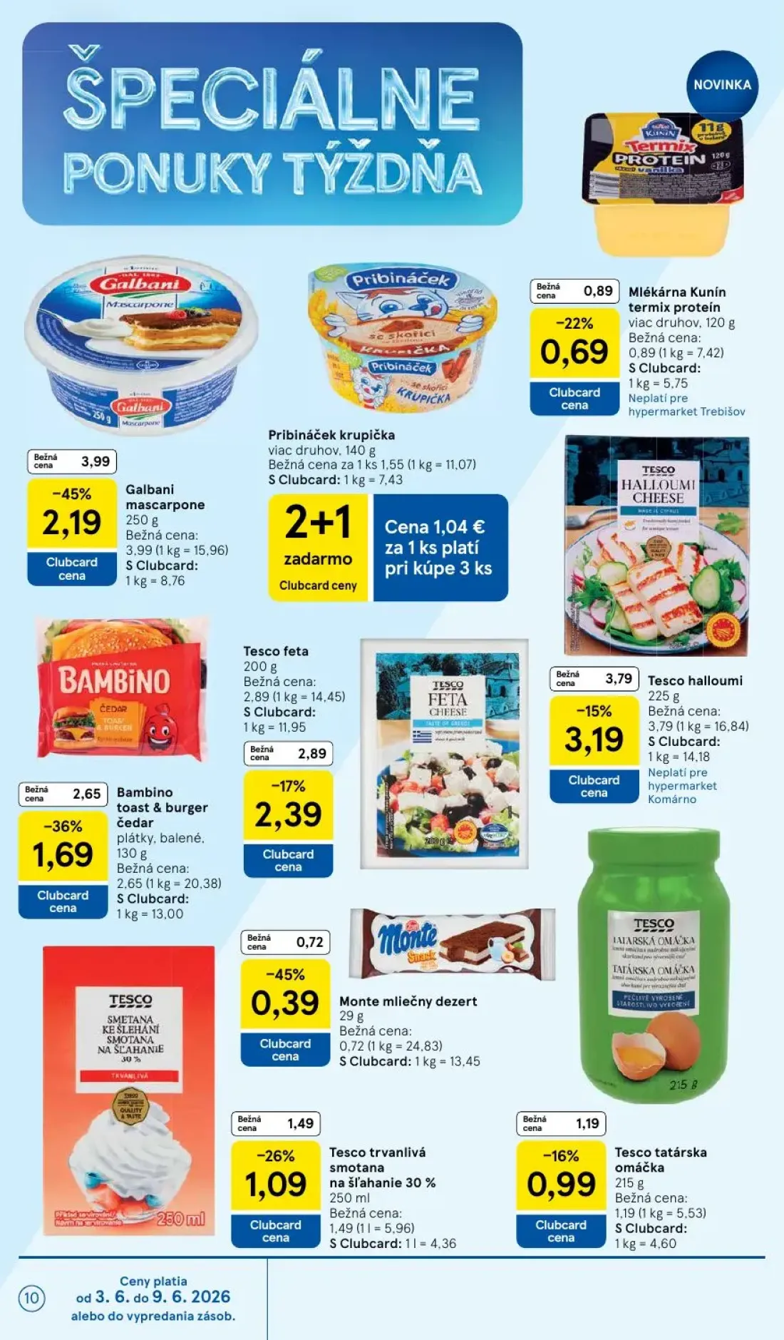 Tesco leták, strana 10 z 52 — Tesco feta