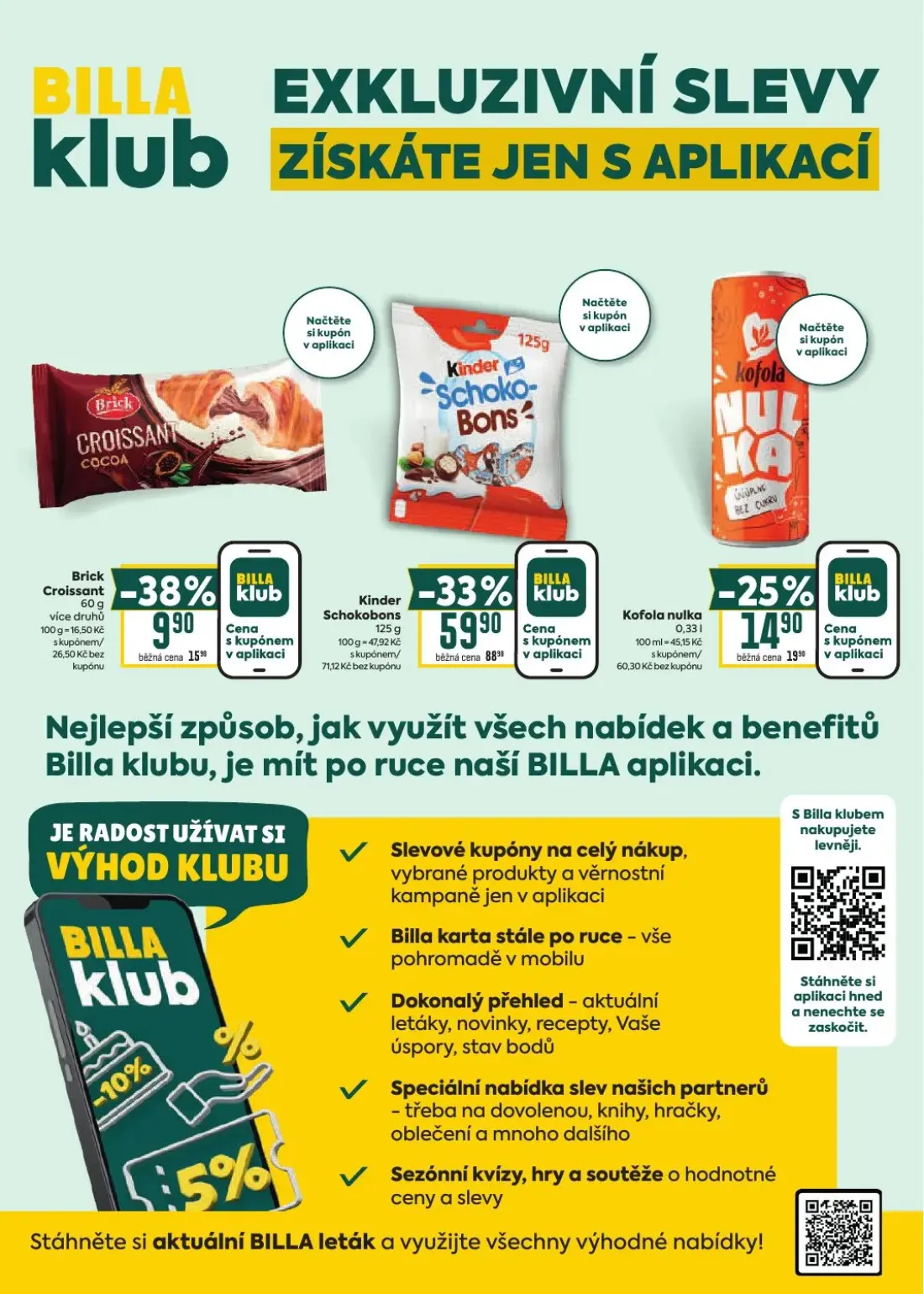 Billa leták, strana 32 z 34