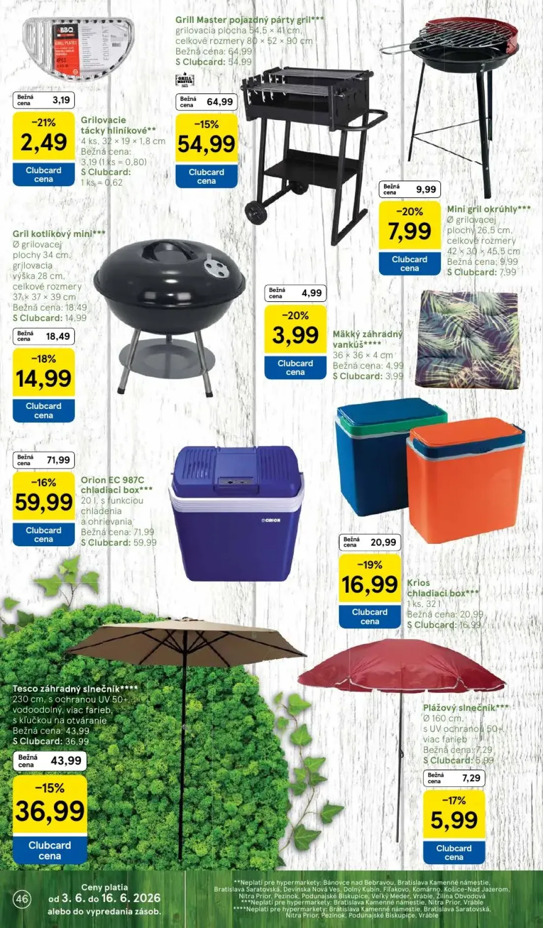 Tesco leták, strana 46 z 52 — Grill Master pojazdný párty gril