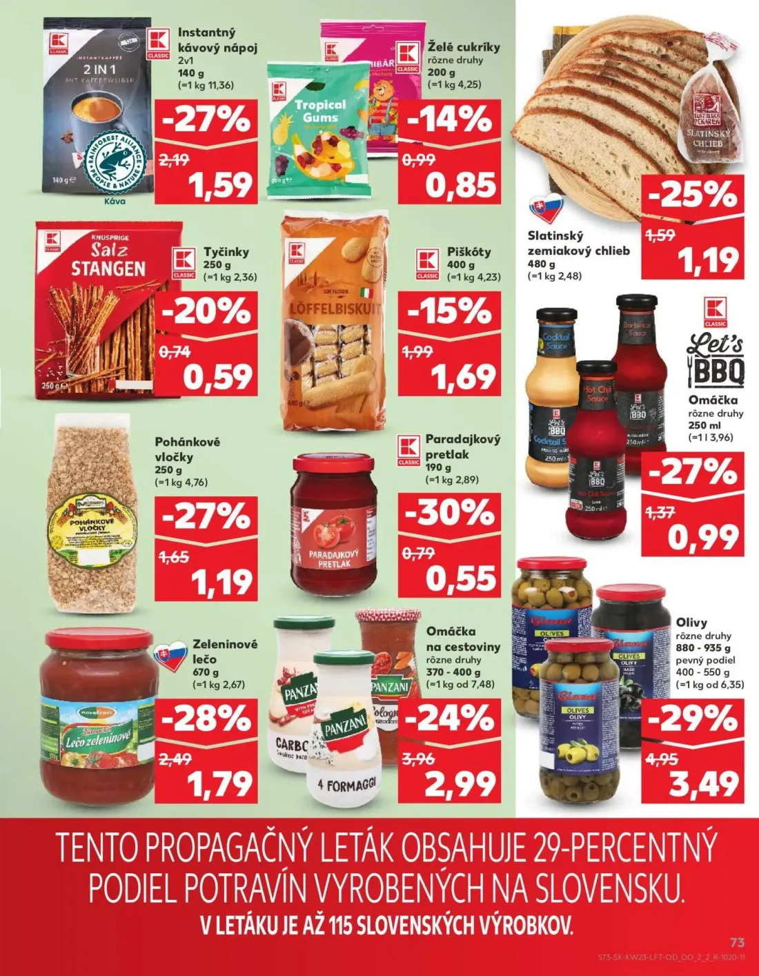 Kaufland leták, strana 73 z 76