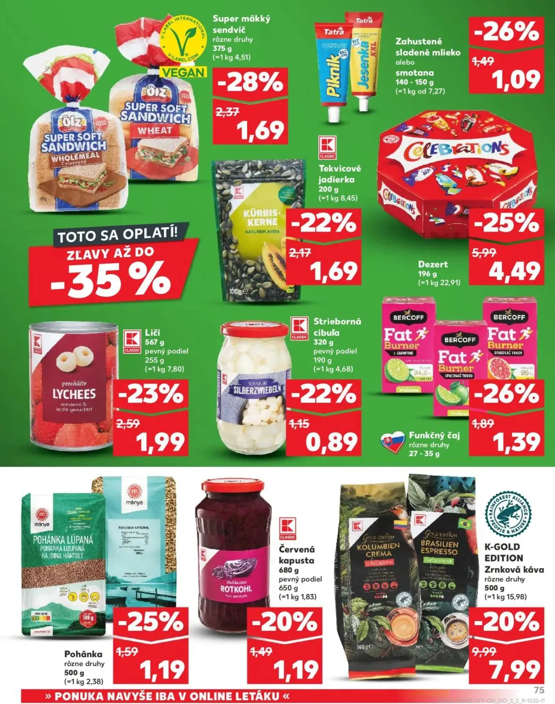 Kaufland leták, strana 75 z 76 — Liči