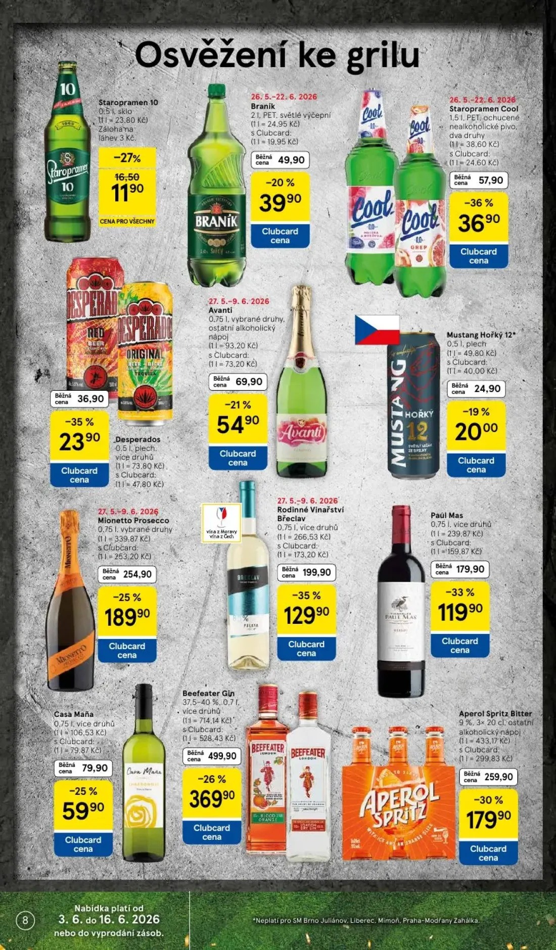 Tesco Supermarket leták, strana 8 z 10 — Staropramen 10