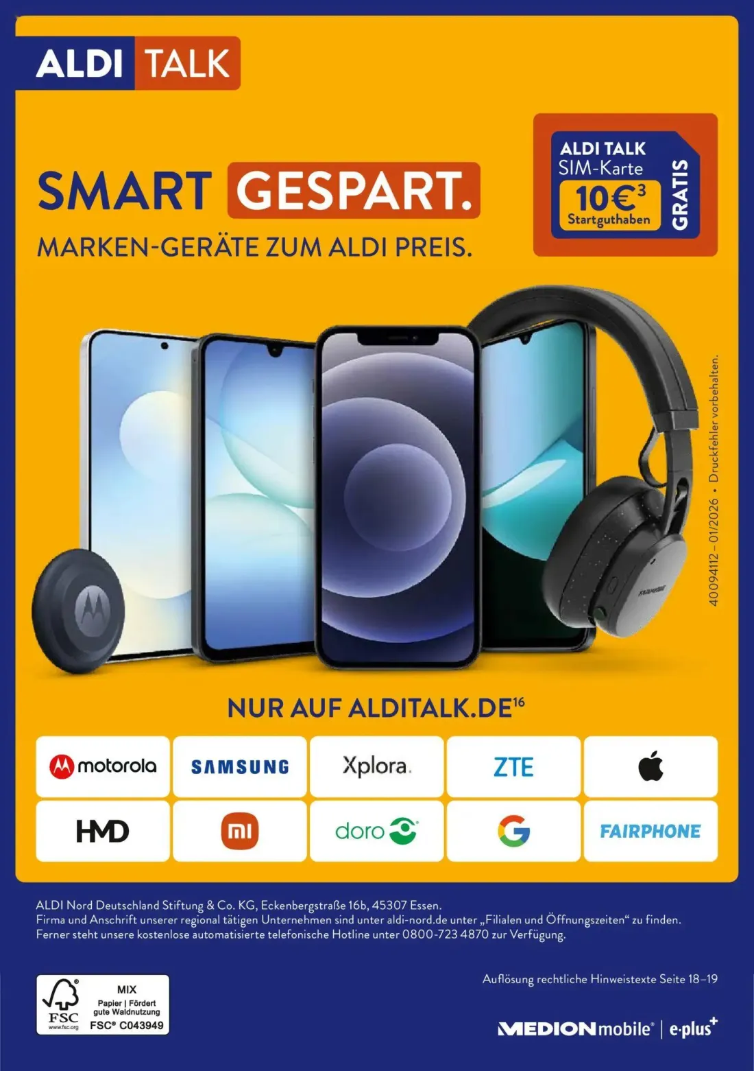 Aldi Nord Prospekt, Seite 20 von 20