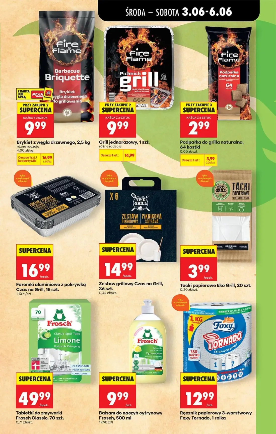 Biedronka gazetka, strona 17 z 76 — Tabletki do zmywarki Frosch Classic, Balsam do naczyń cytrynowy Frosch