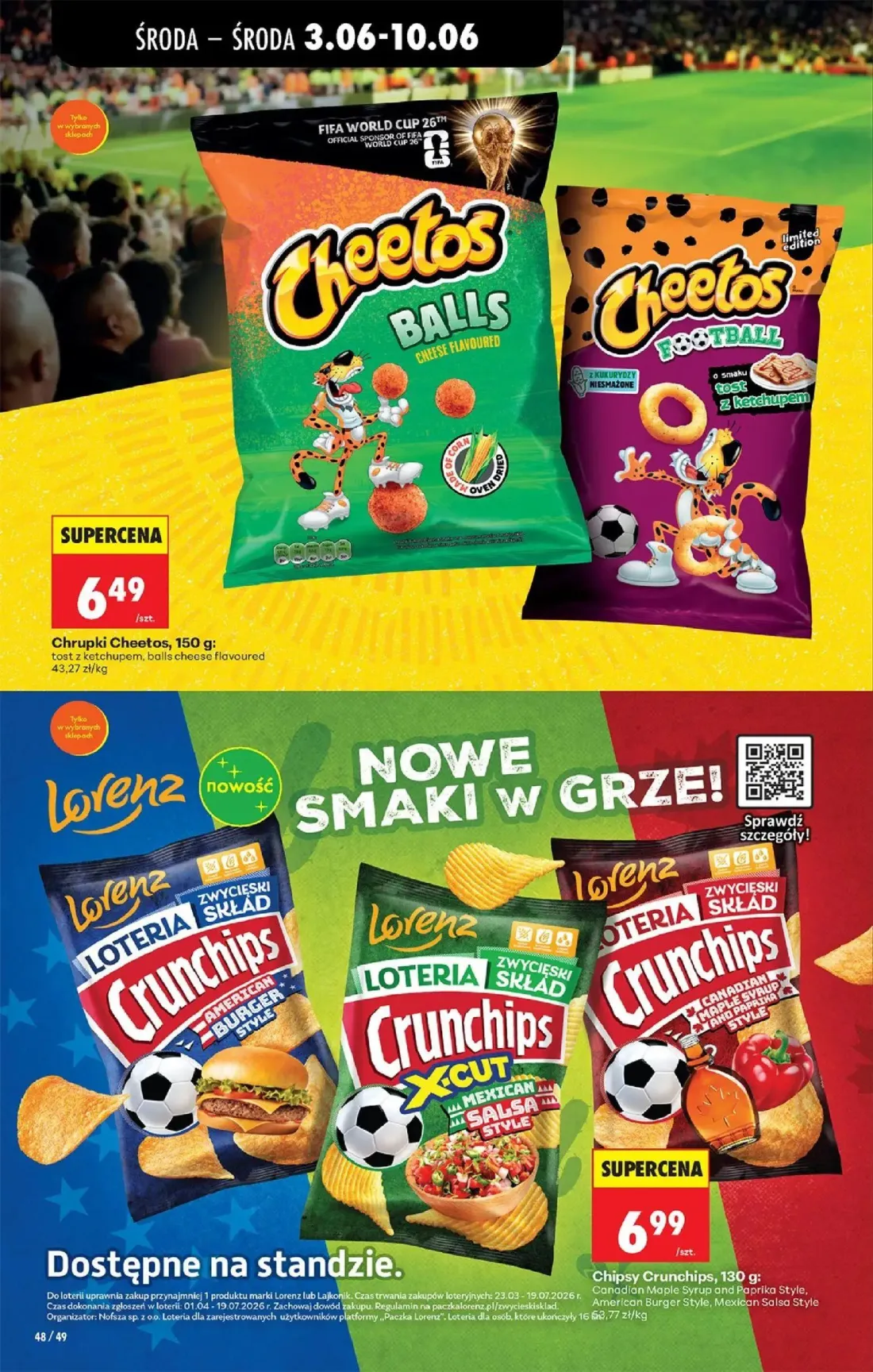 Biedronka gazetka, strona 56 z 76 — Chrupki Cheetos, Chipsy Crunchips