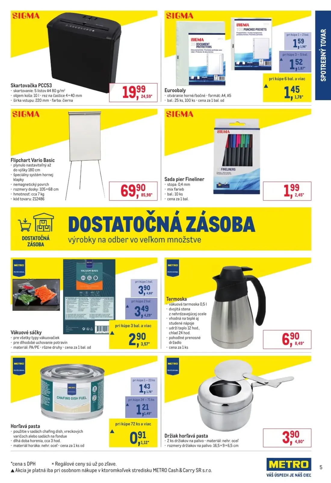 Metro leták, strana 5 z 6