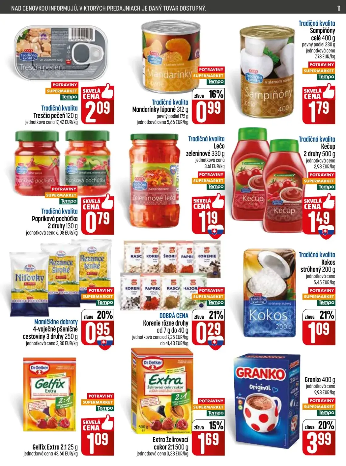 Coop Jednota leták, strana 11 z 32