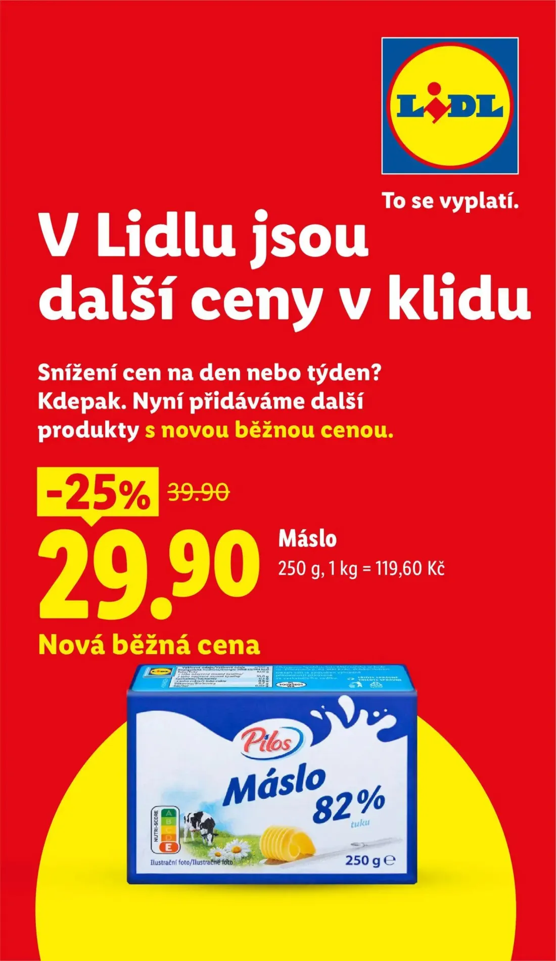 Lidl leták, strana 4 z 55 — Máslo
