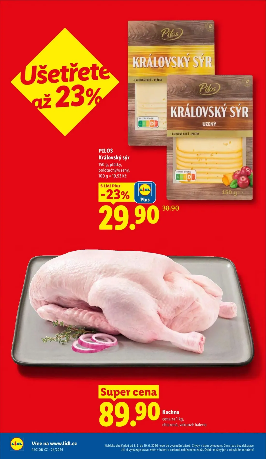 Lidl leták, strana 8 z 55 — Královský sýr