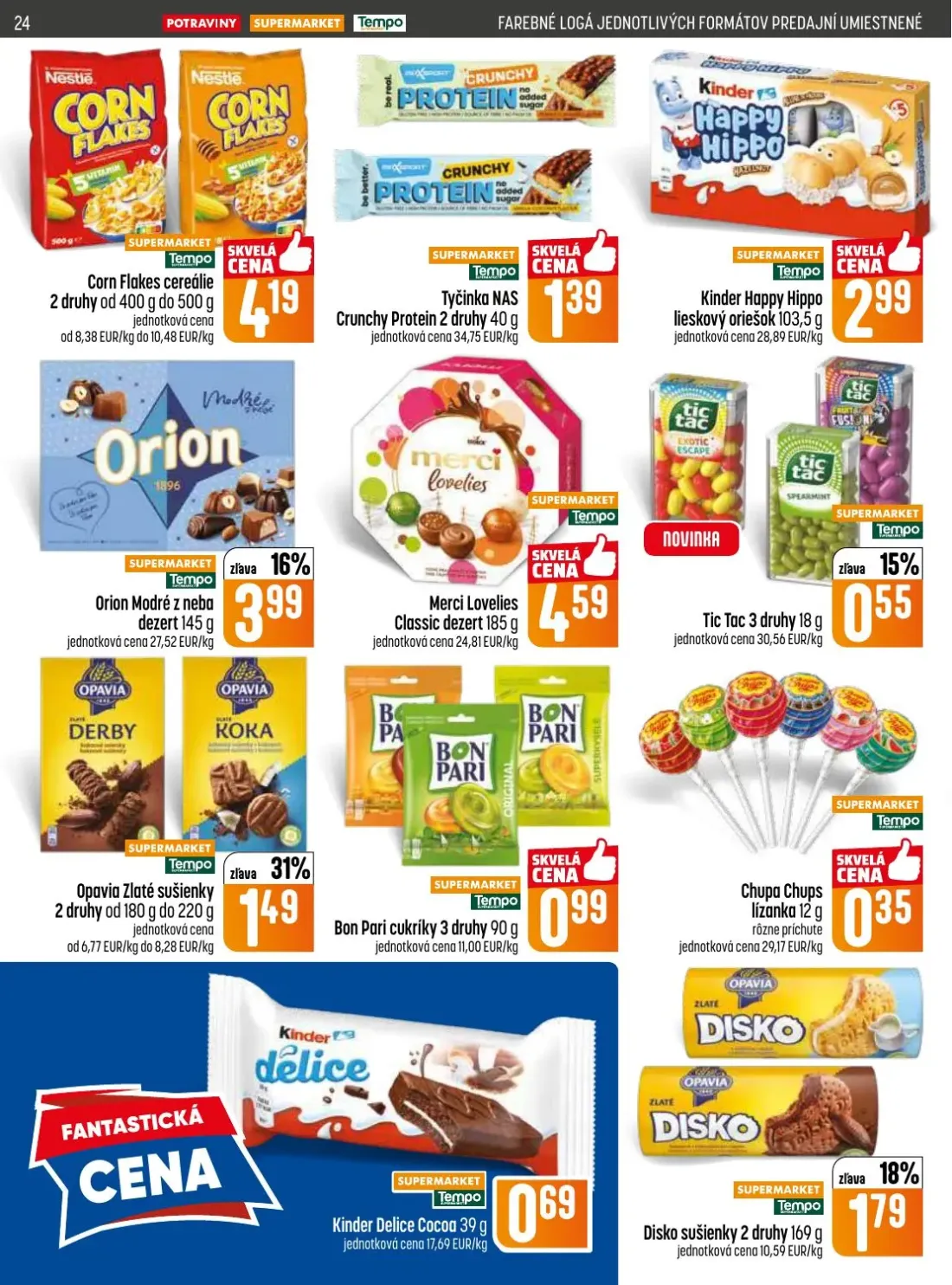 Coop Jednota leták, strana 24 z 32 — Corn Flakes cereálie