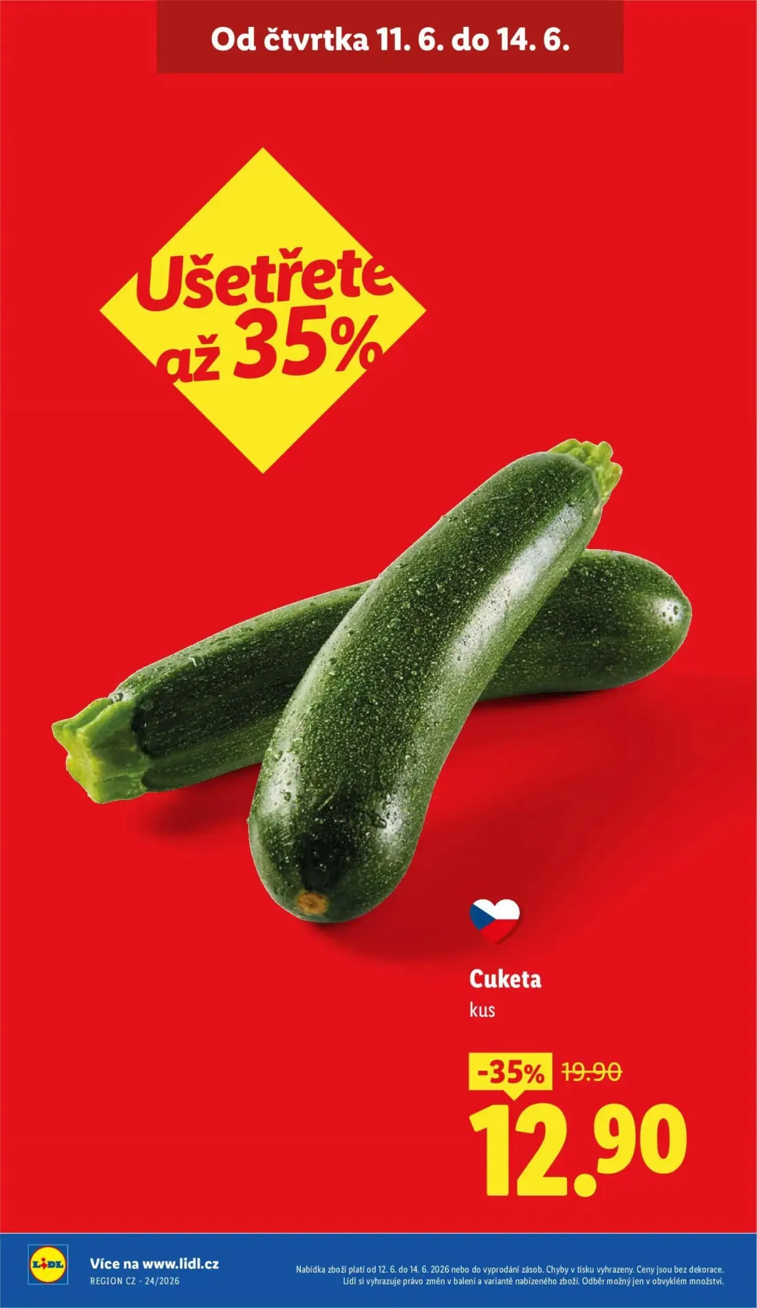 Lidl leták, strana 11 z 57 — Cuketa