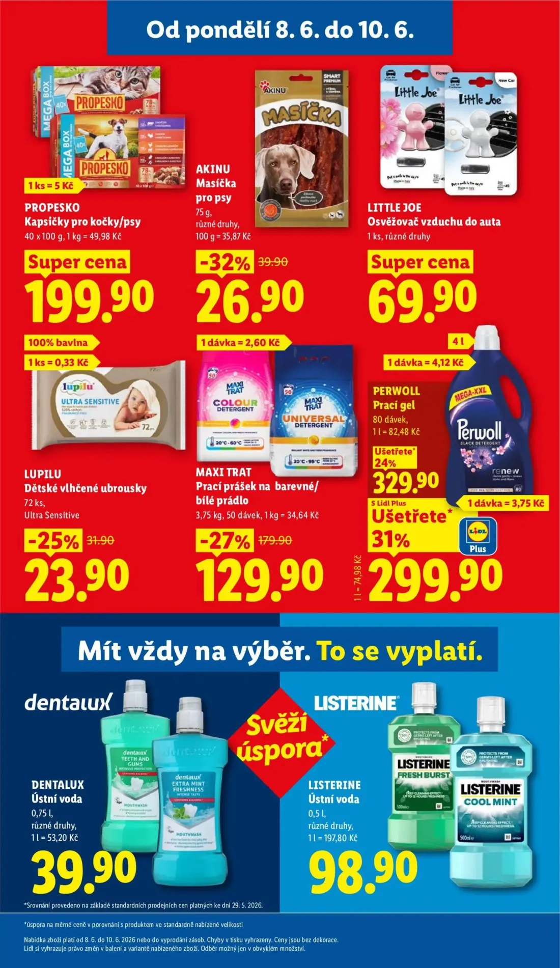 Lidl leták, strana 35 z 55 — AKINU Masíčka pro psy, Kapsičky pro kočky/psy