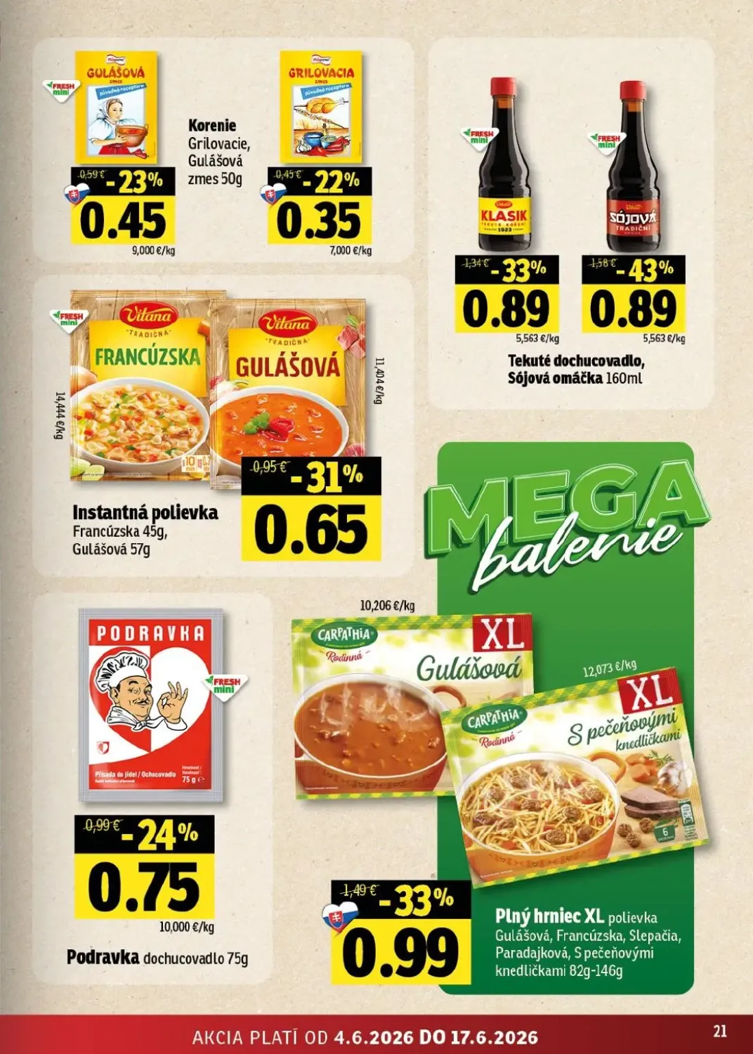 Fresh východ leták, strana 21 z 56