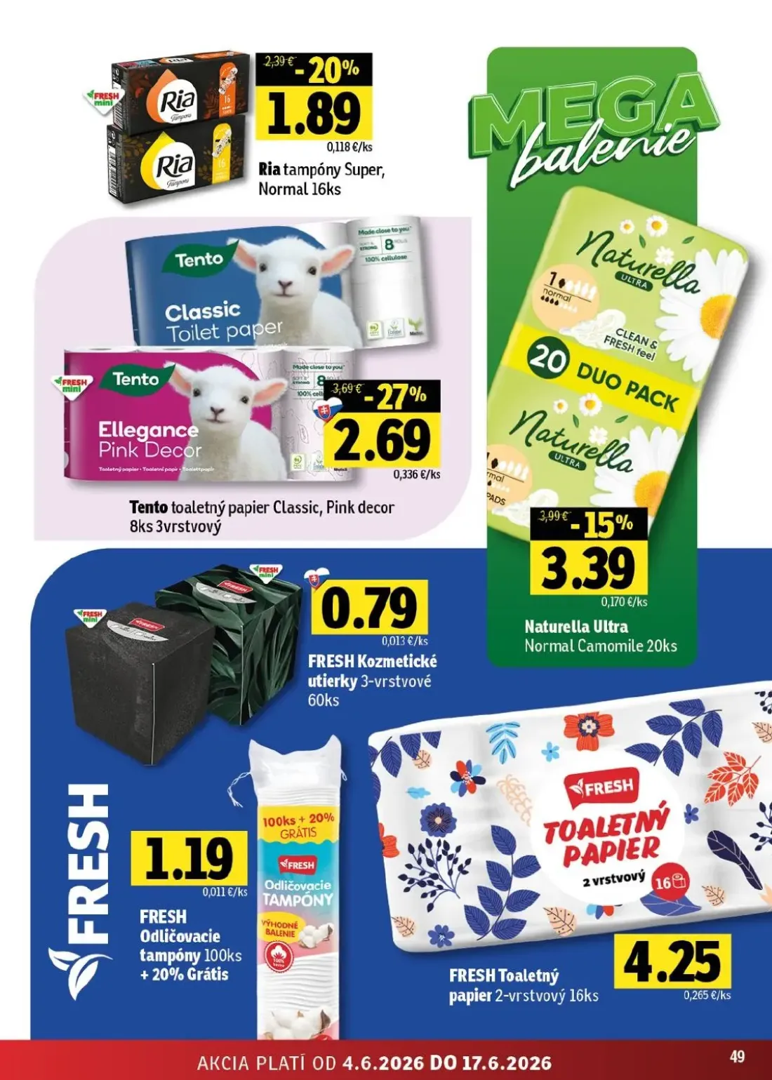 Fresh - západ leták, strana 49 z 52