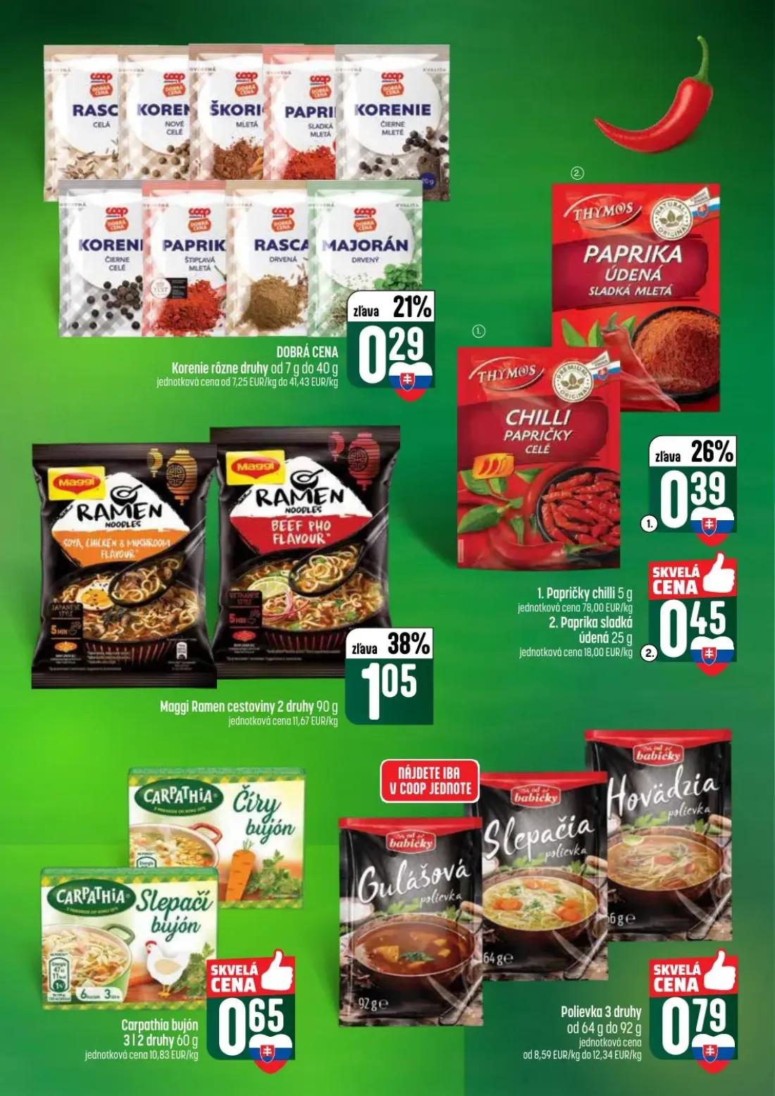 Coop Tempo leták, strana 35 z 62 — Korenie rôzne druhy