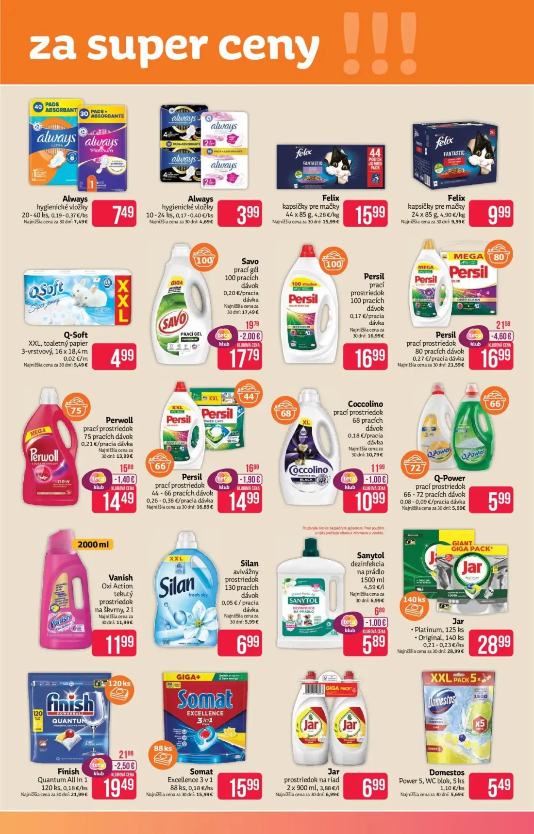 Teta Drogerie leták, strana 3 z 16 — Q-Soft XXL, toaletný papier
