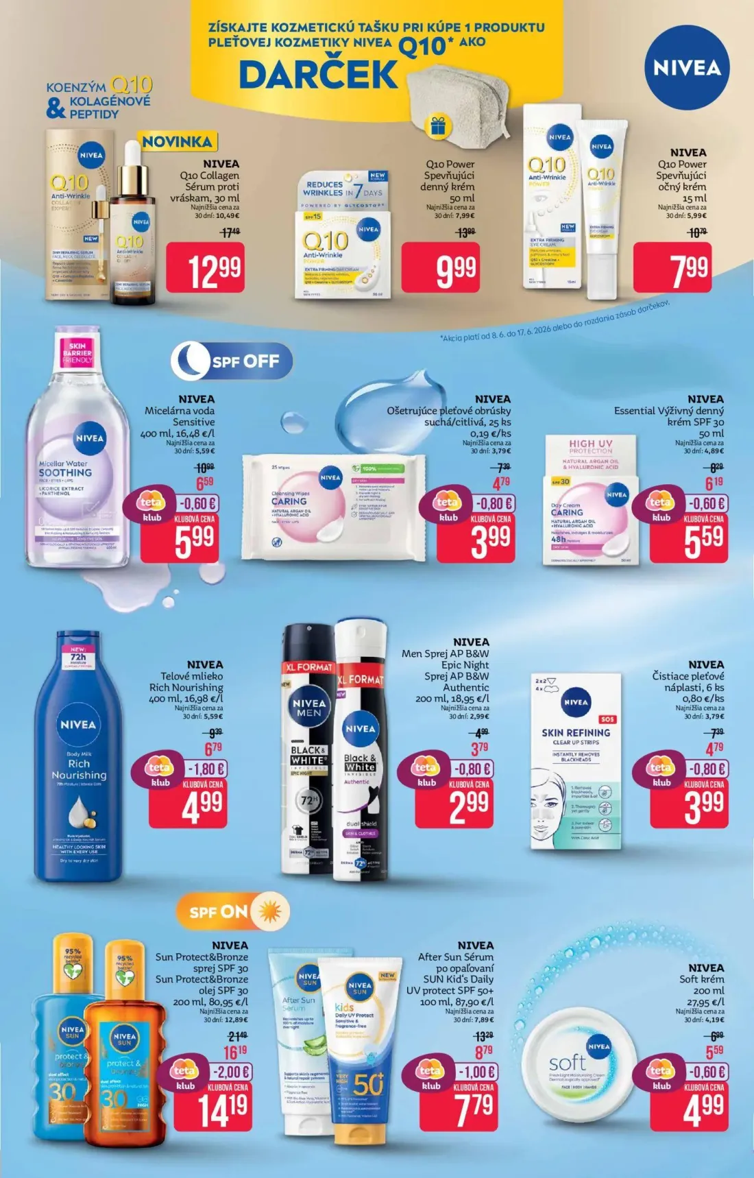 Teta Drogerie leták, strana 7 z 16 — NIVEA Telové mlieko Rich Nourishing, NIVEA Soft krém
