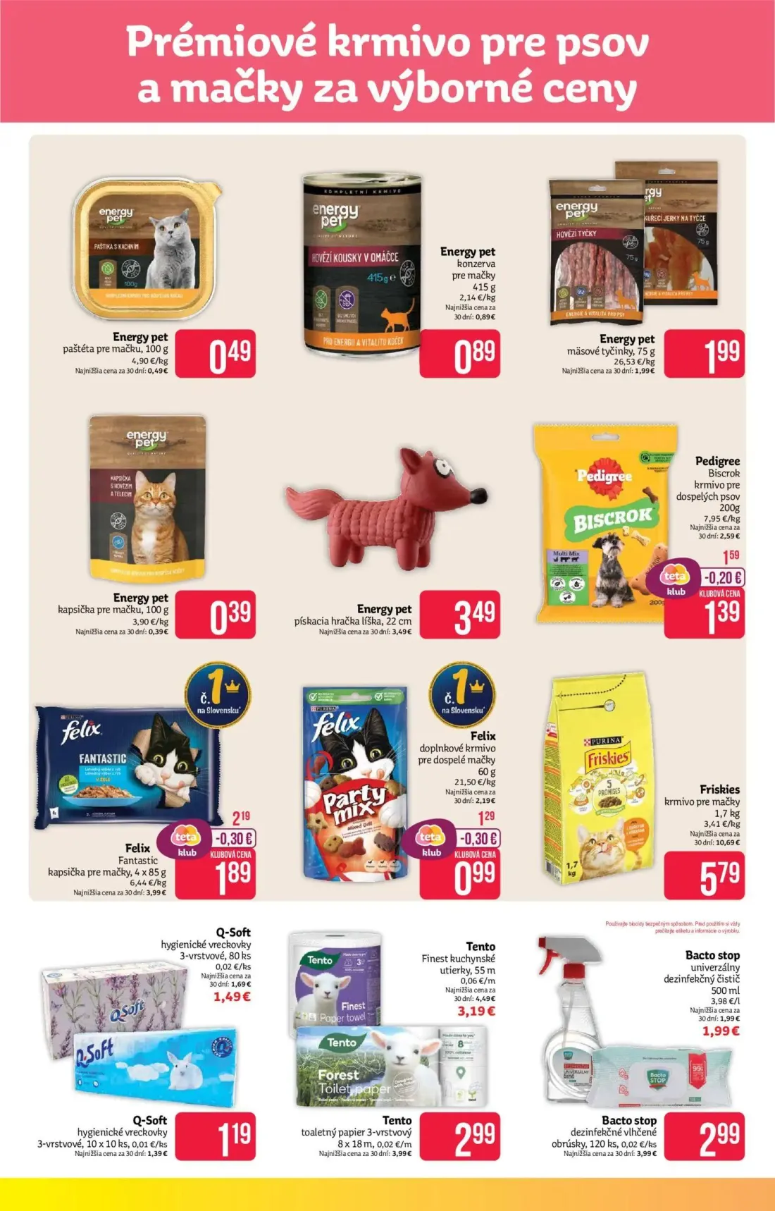 Teta Drogerie leták, strana 14 z 16 — Q-Soft hygienické vreckovky 3-vrstvové, Q-Soft hygienické vreckovky 3-vrstvové, Tento …