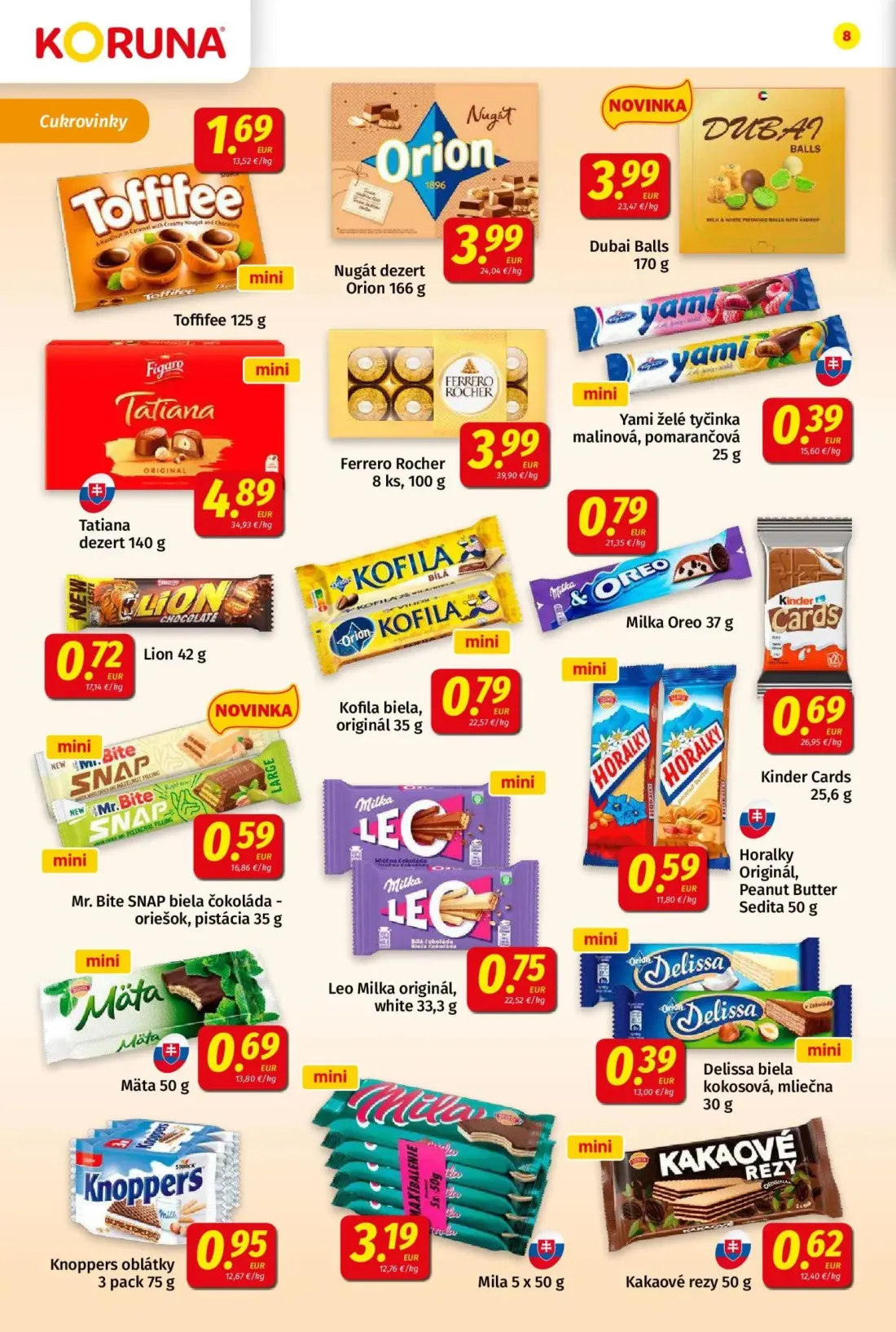 Koruna leták, strana 8 z 24