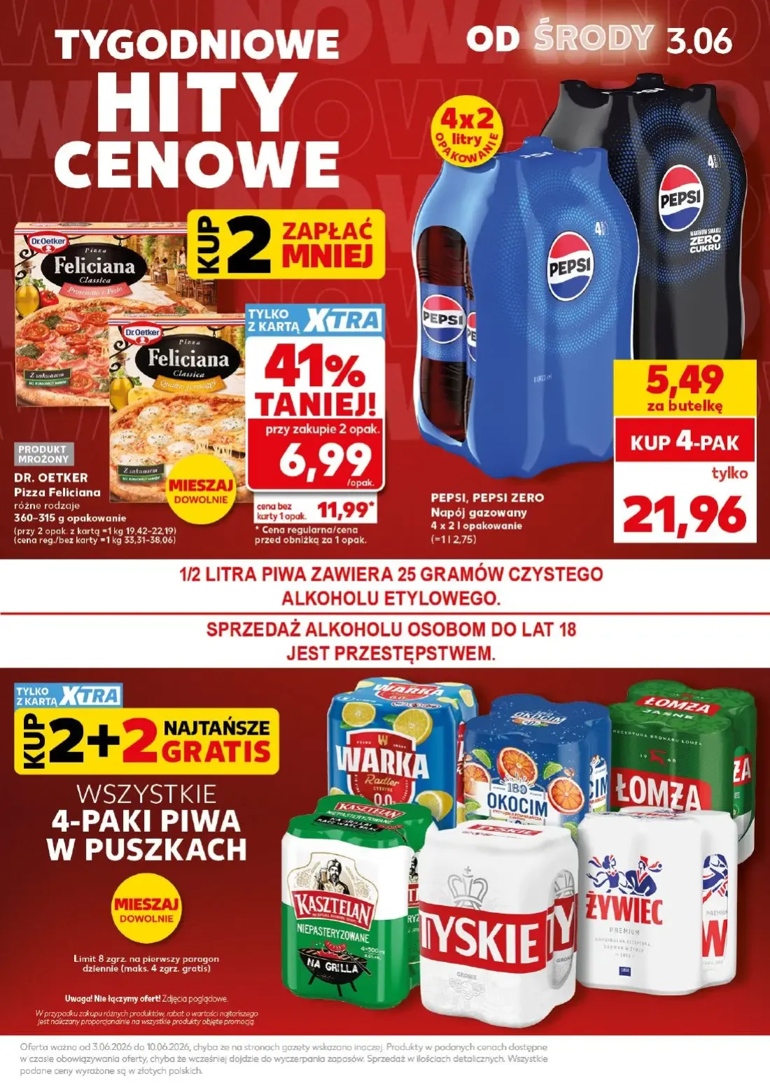 Kaufland gazetka, strona 7 z 24 — PEPSI, PEPSI ZERO Napój gazowany