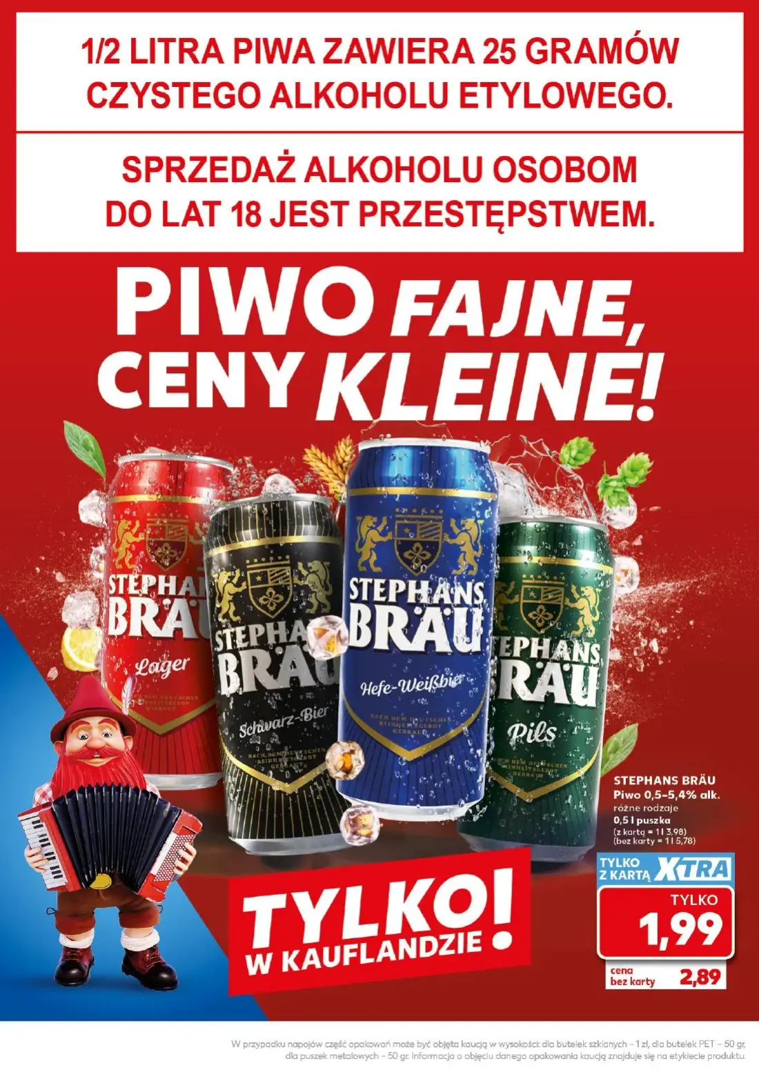 Kaufland gazetka, strona 16 z 24 — STEPHANS BRÄU Piwo